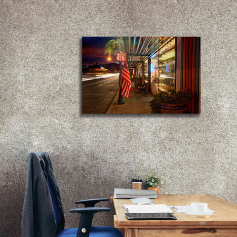 Image of 'Williams Rt Dusk' by Mike Jones, Giclee Canvas Wall Art,40 x 26