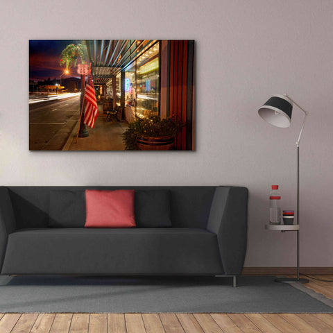 Image of 'Williams Rt Dusk' by Mike Jones, Giclee Canvas Wall Art,60 x 40