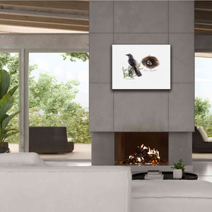 'Bird & Nest Study I' by Bruce Dean, Giclee Canvas Wall Art,34x26