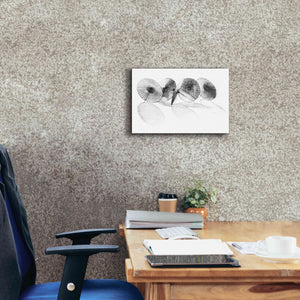 'Parisols II' by Bruce Dean, Giclee Canvas Wall Art,18x12