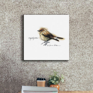 'Songbird Study I' by Bruce Dean, Giclee Canvas Wall Art,18x18