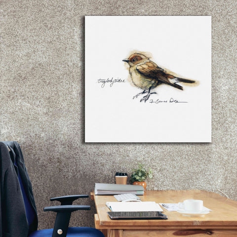 Image of 'Songbird Study I' by Bruce Dean, Giclee Canvas Wall Art,37x37