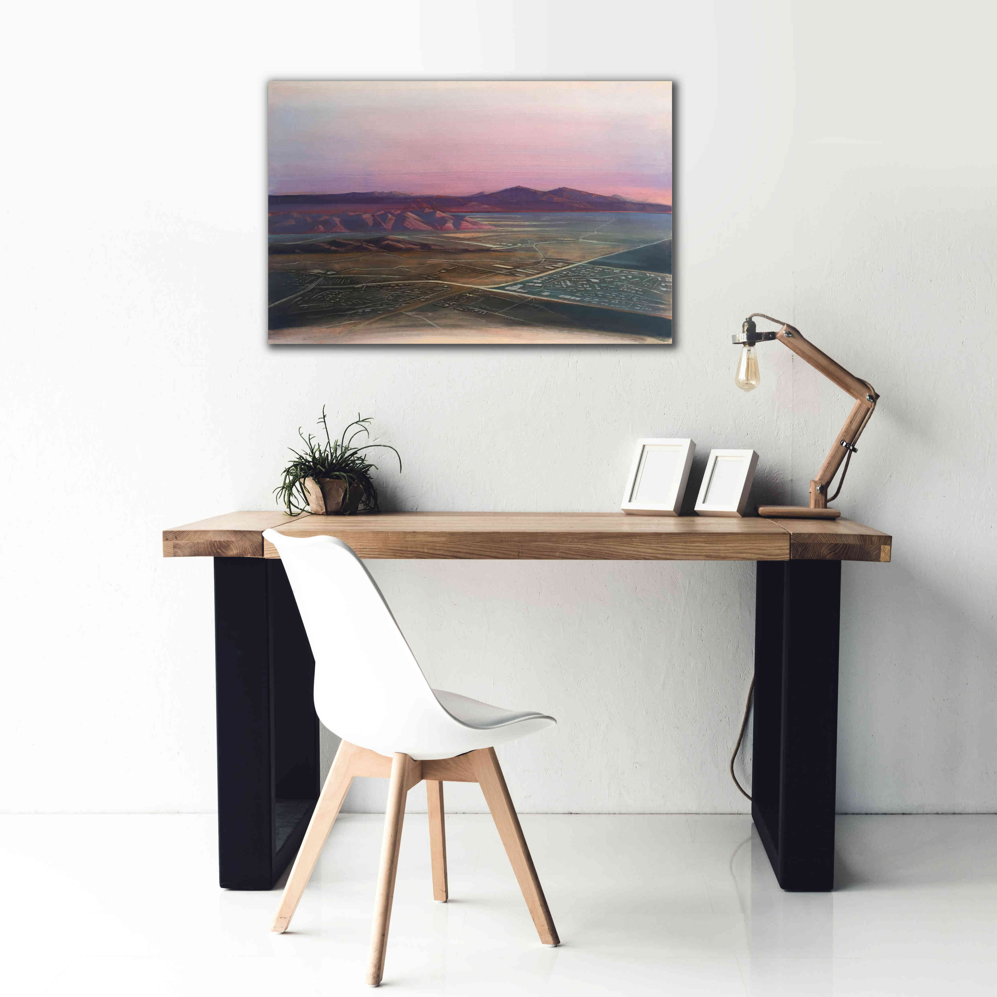 'Breathtaking Valley' by Bruce Dean, Giclee Canvas Wall Art,40x26