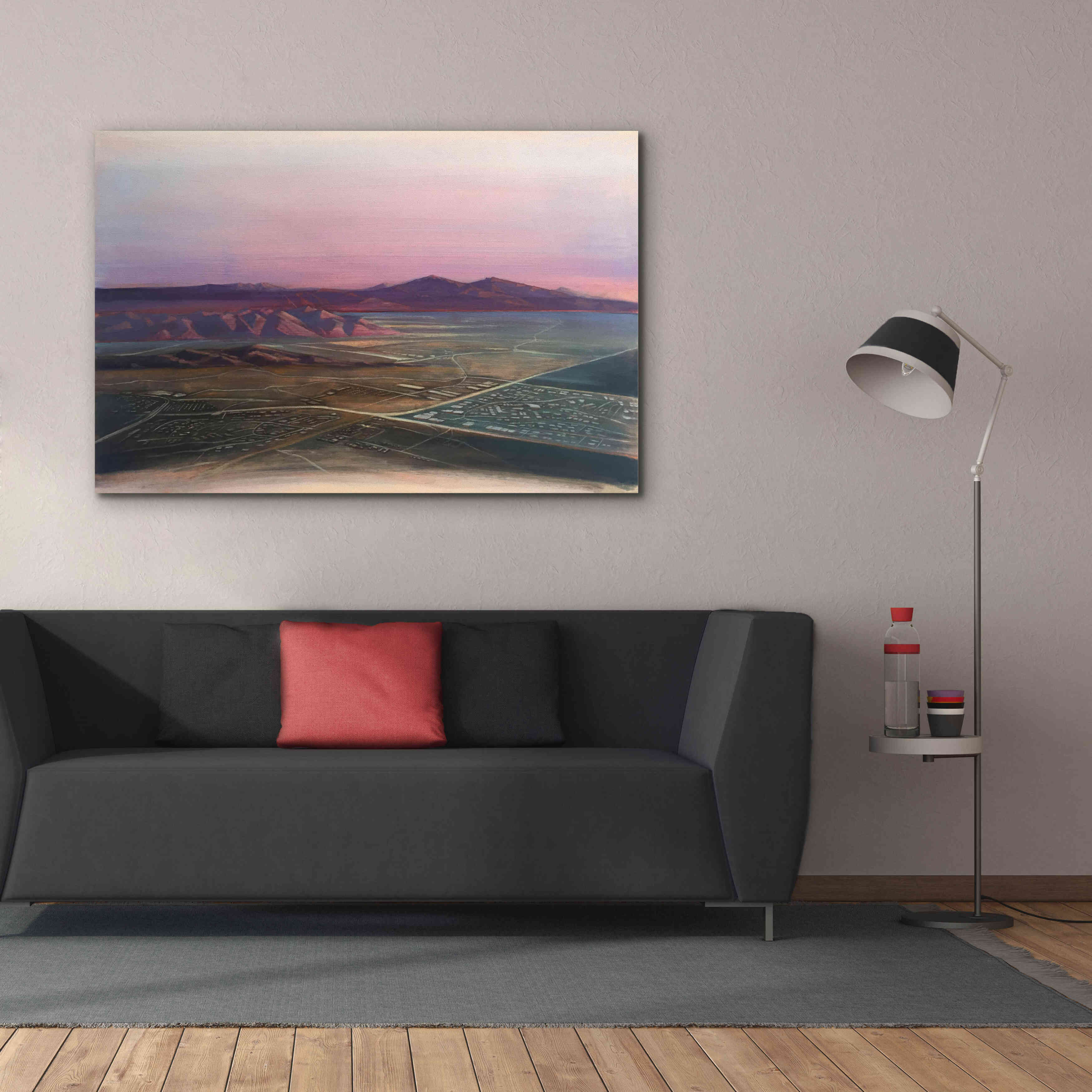 'Breathtaking Valley' by Bruce Dean, Giclee Canvas Wall Art,60x40