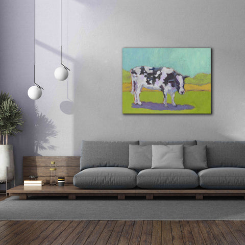 Image of 'Pasture Cow I' by Carol Young, Giclee Canvas Wall Art,54x40