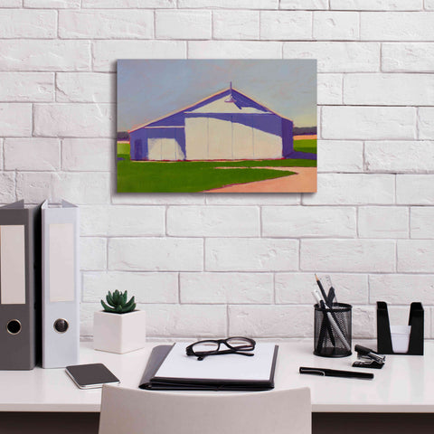 Image of 'Bucolic Structure VIII' by Carol Young, Giclee Canvas Wall Art,18x12