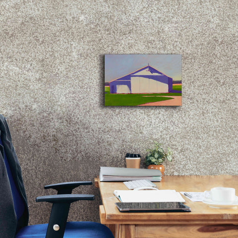 Image of 'Bucolic Structure VIII' by Carol Young, Giclee Canvas Wall Art,18x12