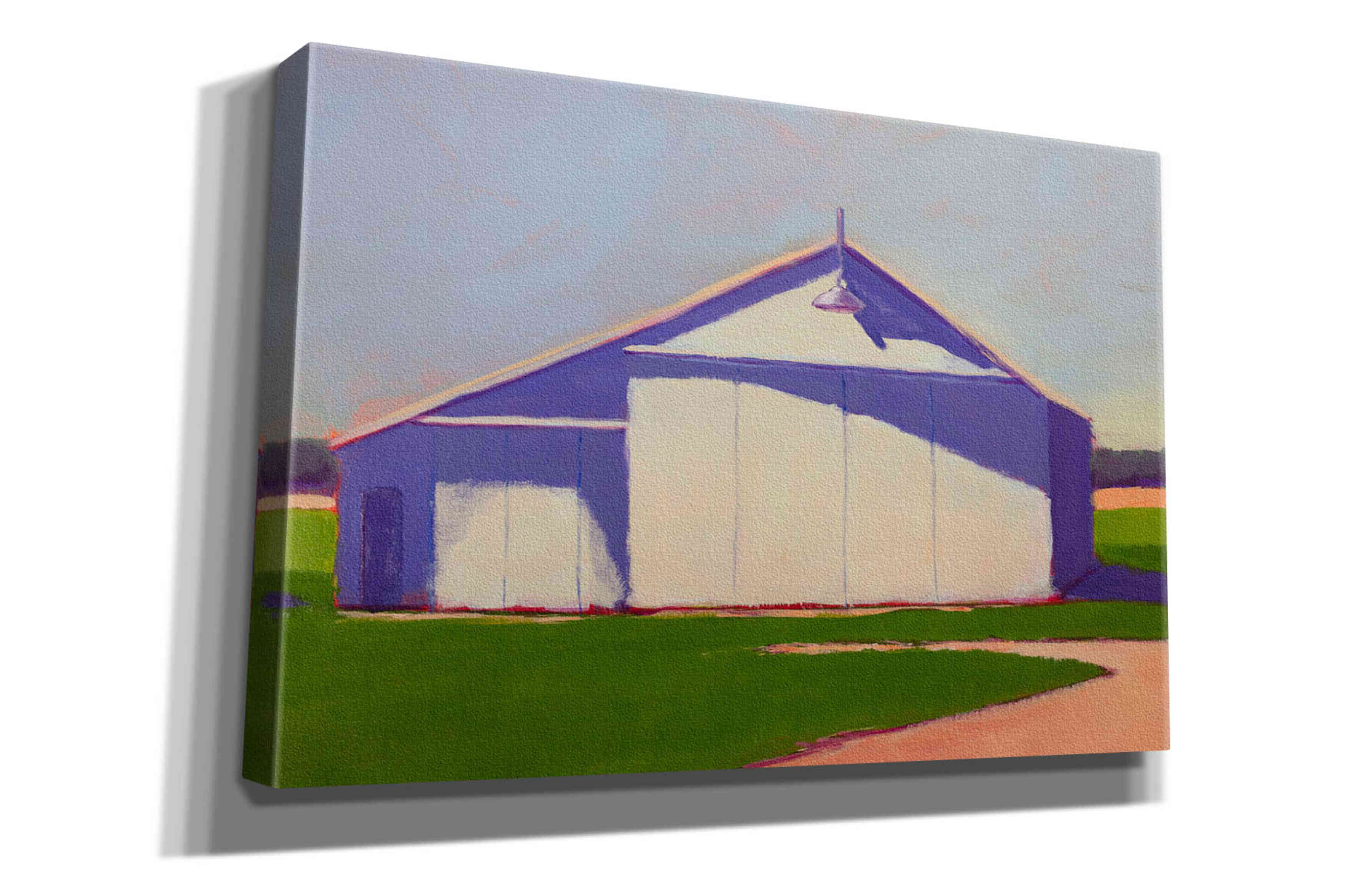 'Bucolic Structure VIII' by Carol Young, Giclee Canvas Wall Art