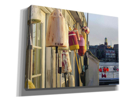 Image of 'Hut on Badgers Island II' by Emily Kalina, Giclee Canvas Wall Art