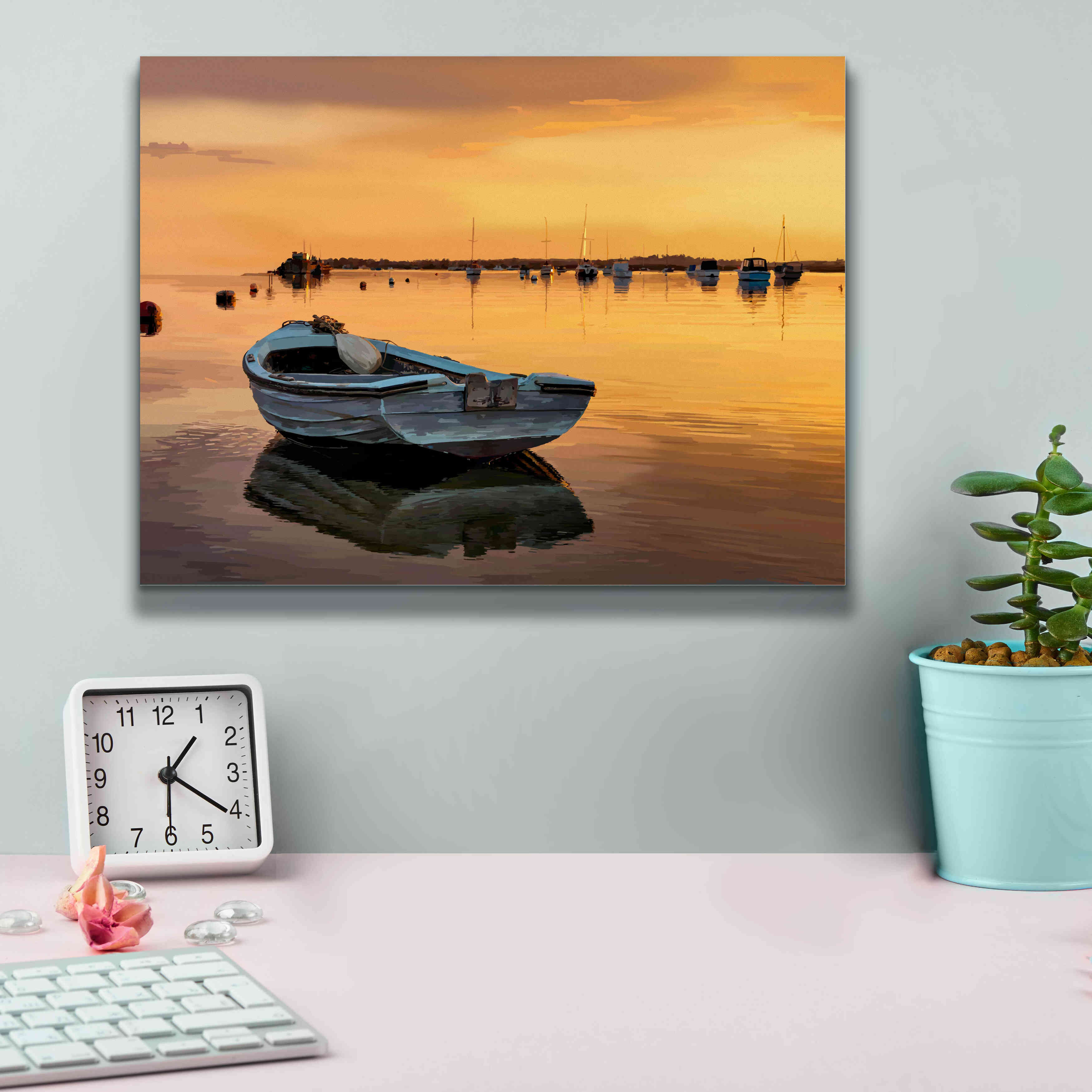 'In the Golden Light III' by Emily Kalina, Giclee Canvas Wall Art,16 x 12