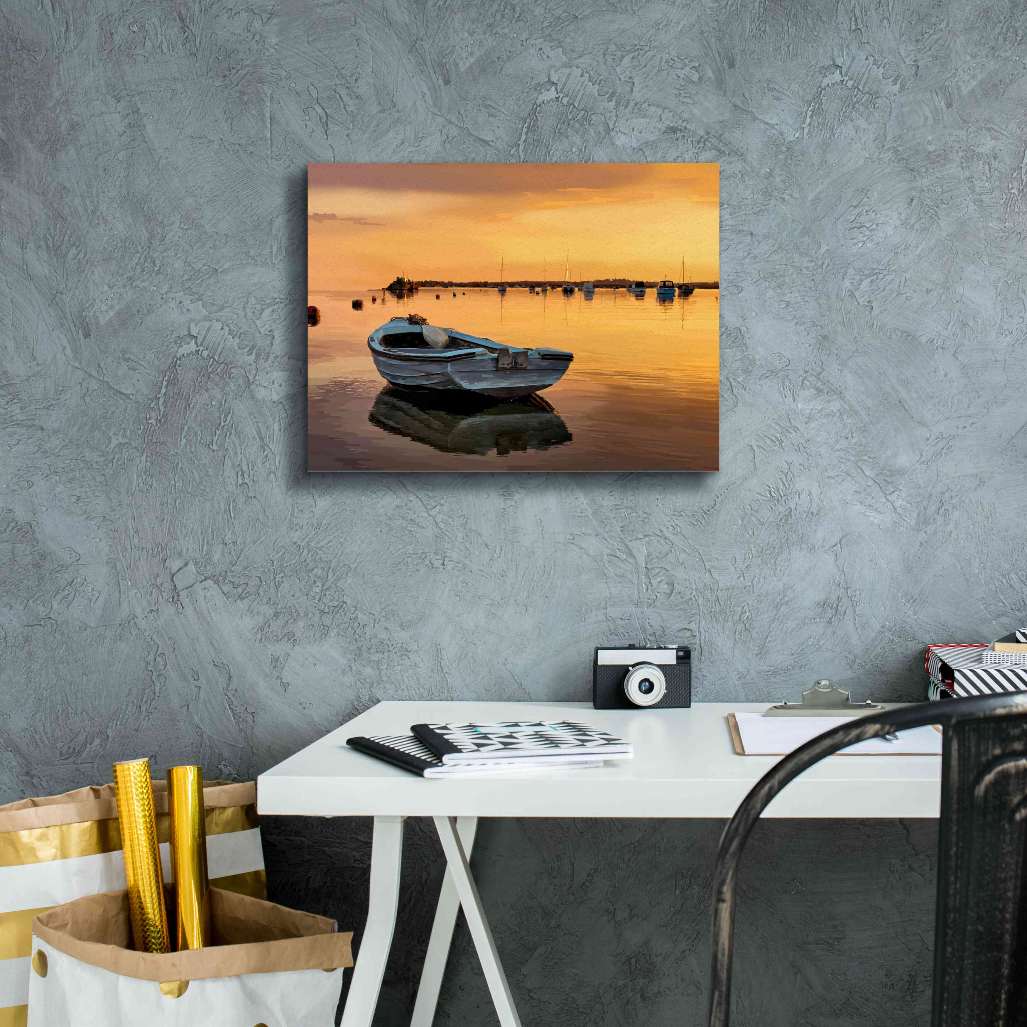 'In the Golden Light III' by Emily Kalina, Giclee Canvas Wall Art,16 x 12