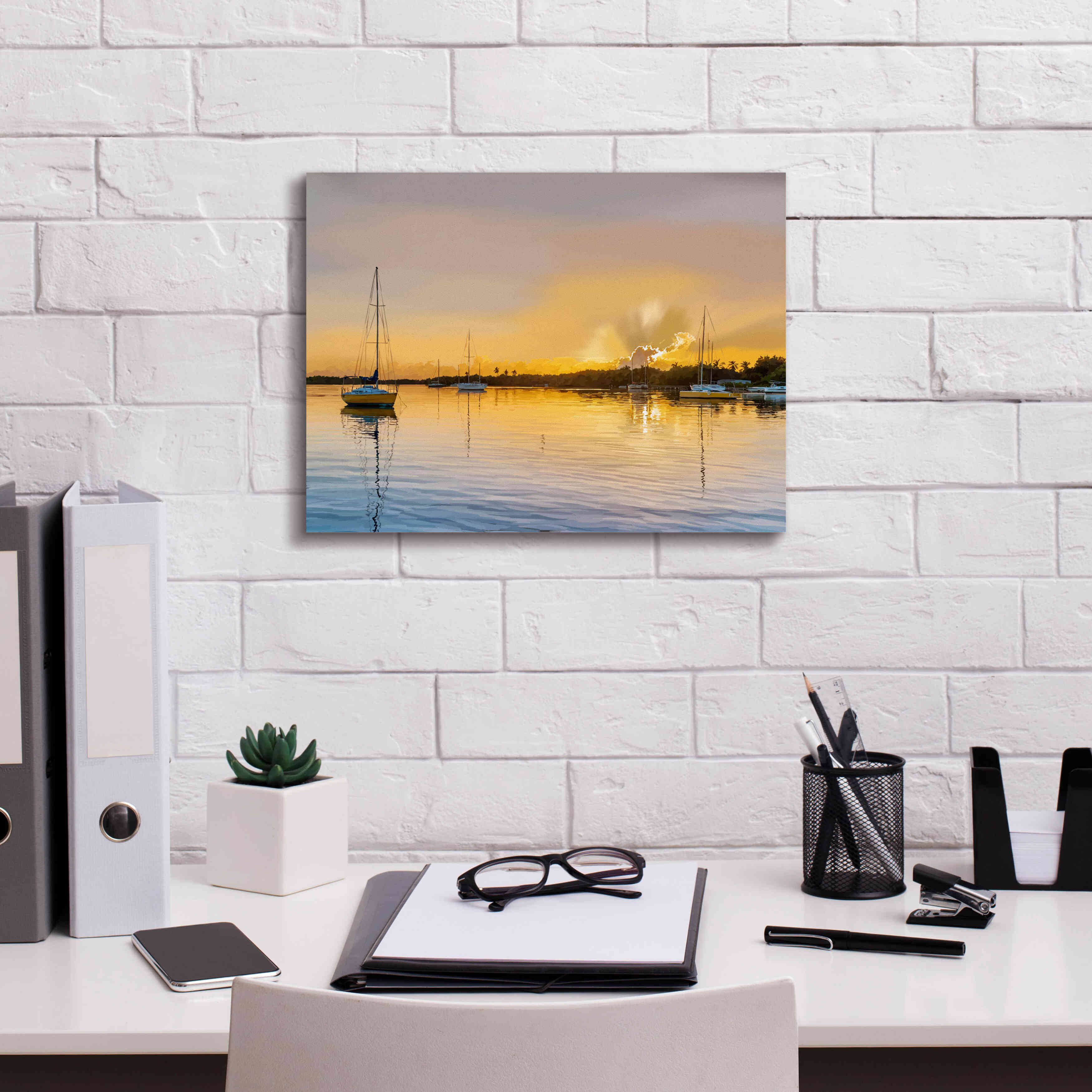 'In the Golden Light IV' by Emily Kalina, Giclee Canvas Wall Art,16 x 12