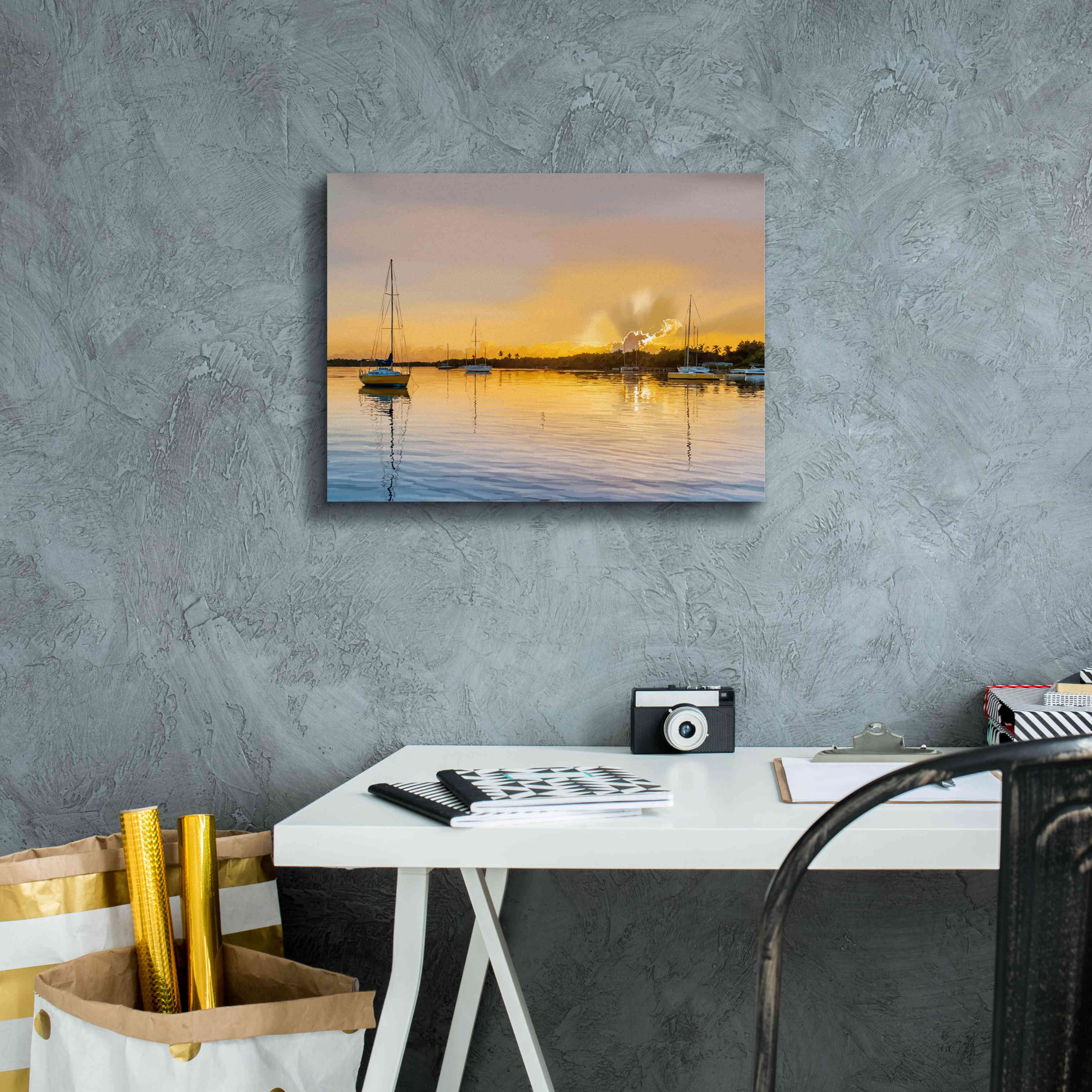 'In the Golden Light IV' by Emily Kalina, Giclee Canvas Wall Art,16 x 12