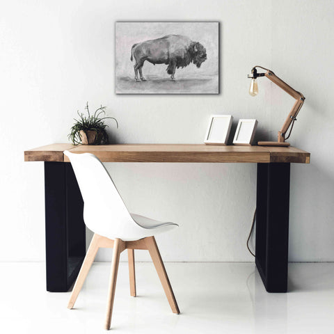 Image of 'Wild Bison Study I' by Emma Scarvey, Giclee Canvas Wall Art,26 x 18