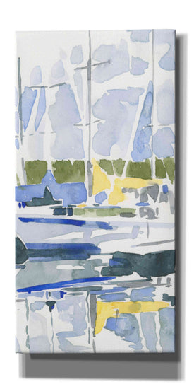 'Sailboat Reflections II' by Emma Scarvey, Giclee Canvas Wall Art
