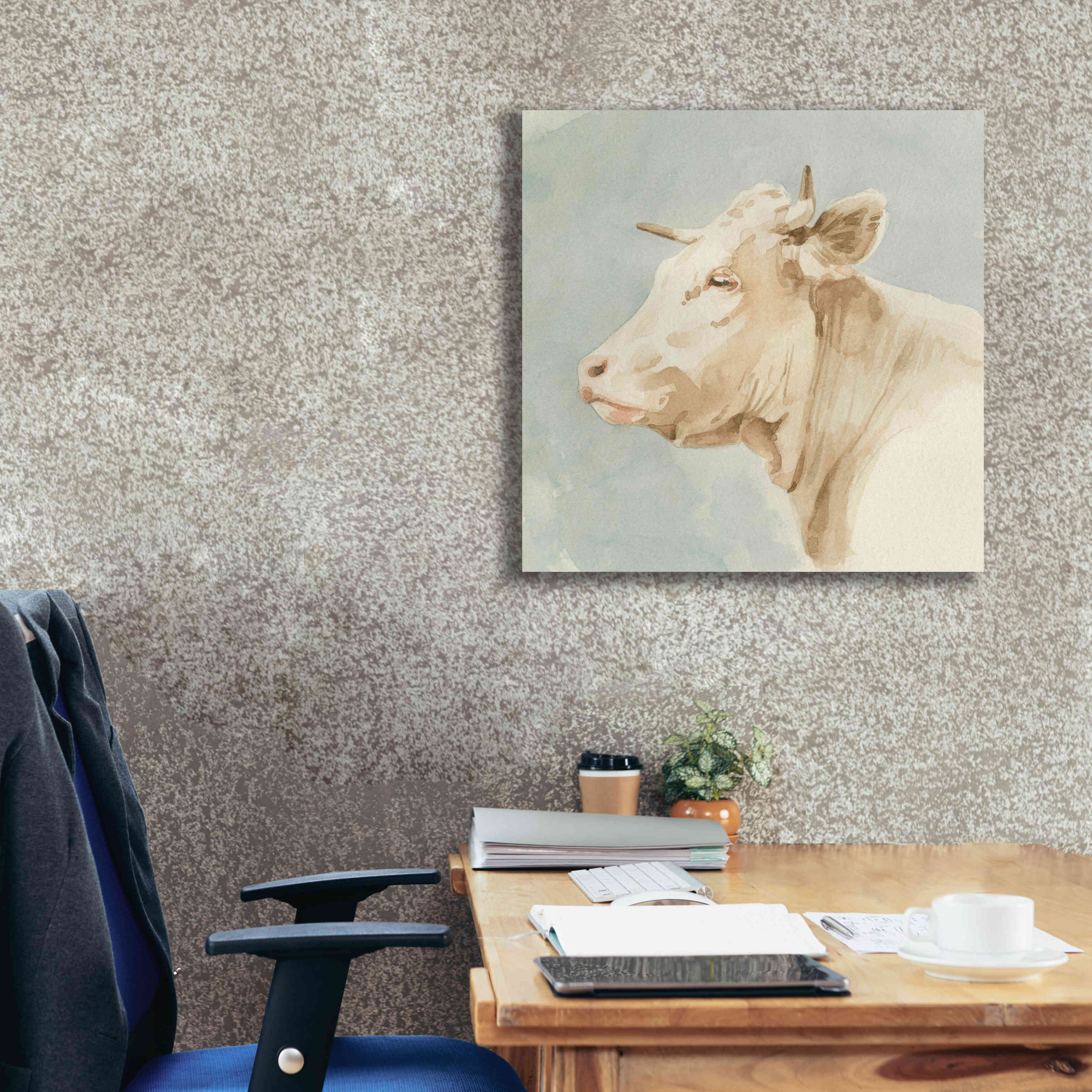 'Ferdinand I' by Emma Scarvey, Giclee Canvas Wall Art,26 x 26