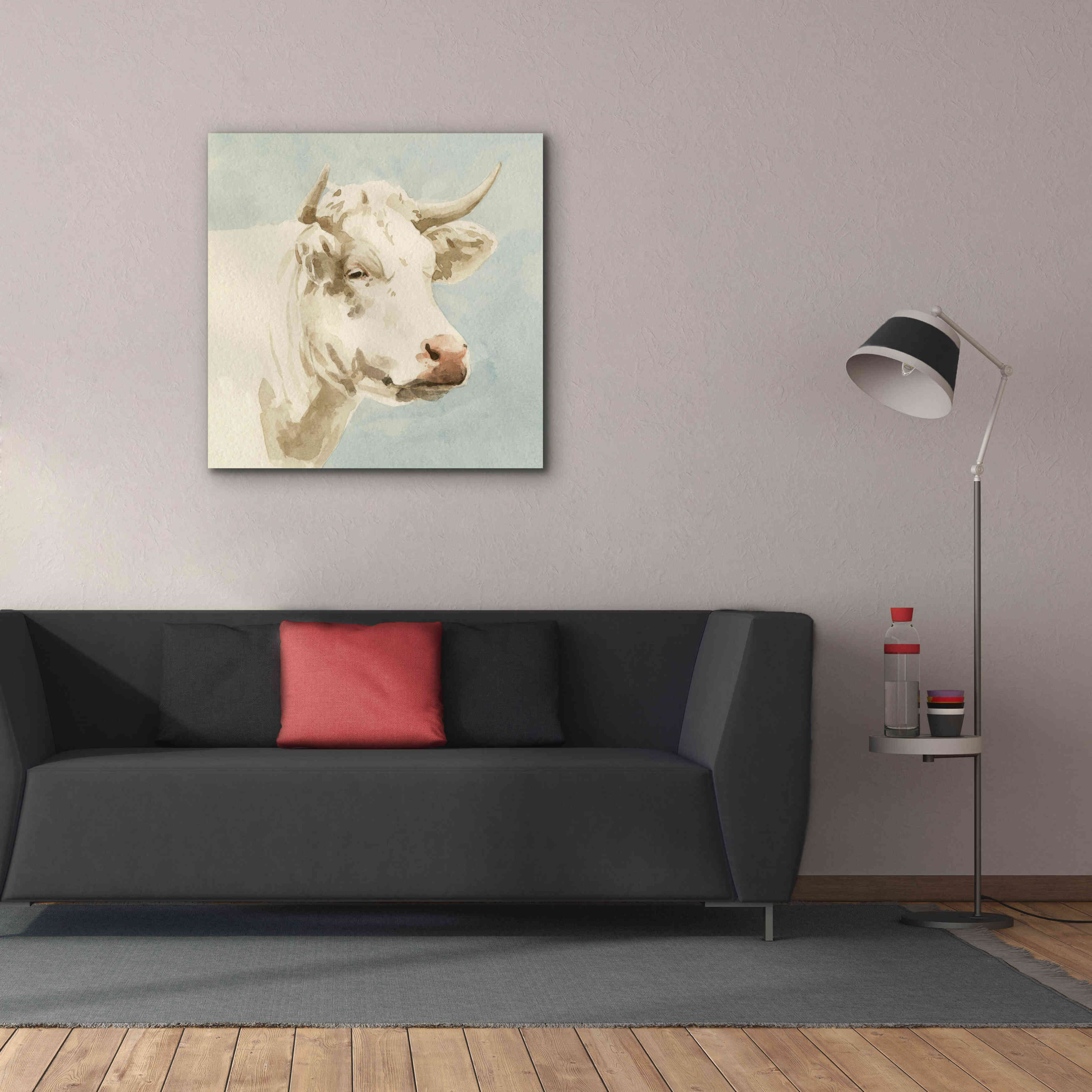 'Ferdinand II' by Emma Scarvey, Giclee Canvas Wall Art,37 x 37