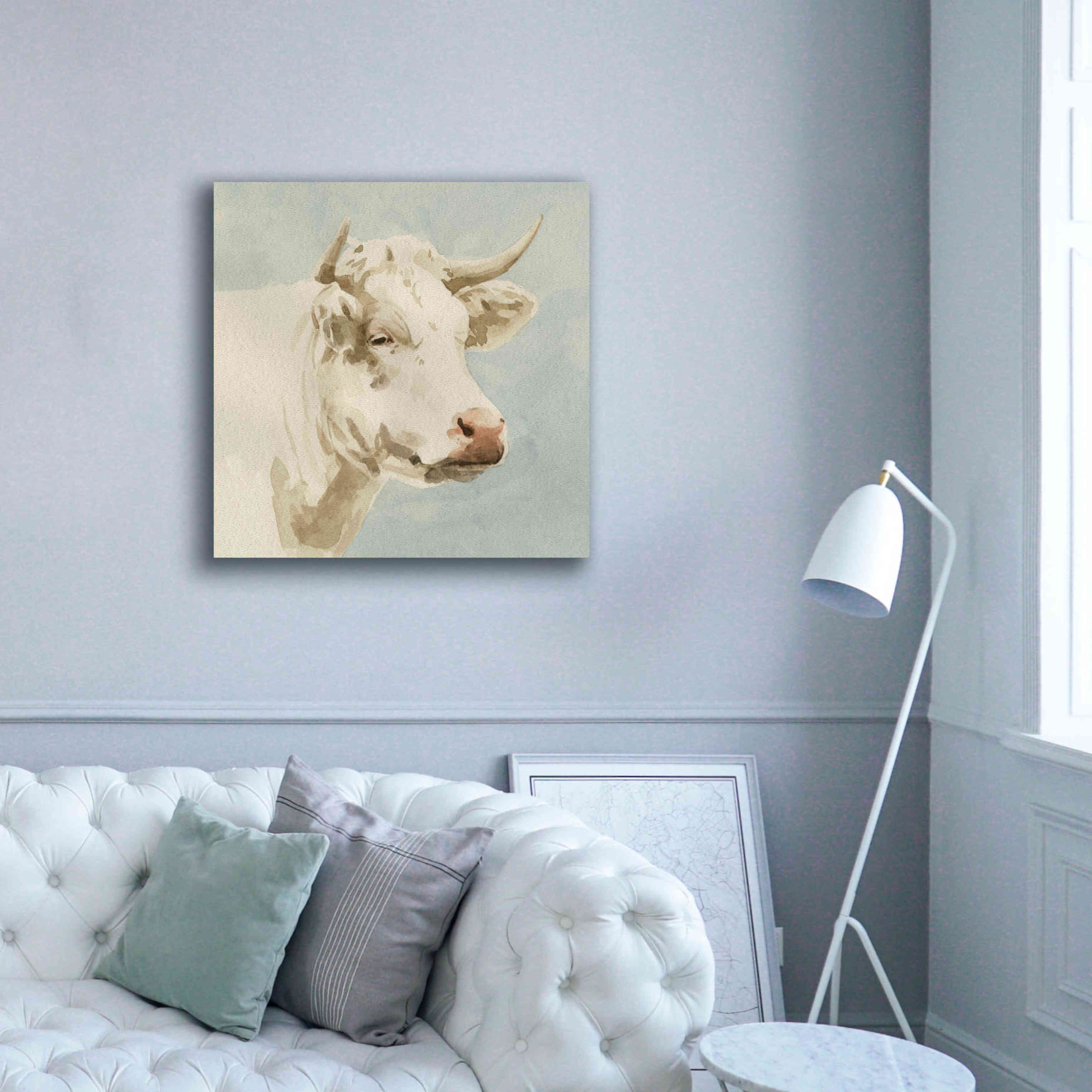 'Ferdinand II' by Emma Scarvey, Giclee Canvas Wall Art,37 x 37