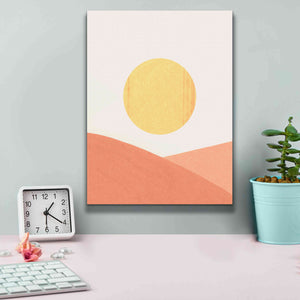 'Simple Boho Sun I' by Emma Scarvey, Giclee Canvas Wall Art,12 x 16