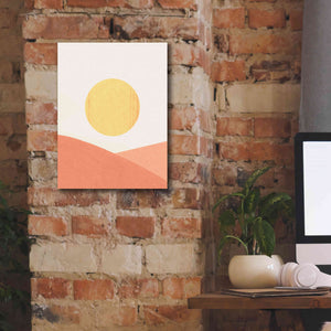 'Simple Boho Sun I' by Emma Scarvey, Giclee Canvas Wall Art,12 x 16