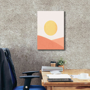 'Simple Boho Sun I' by Emma Scarvey, Giclee Canvas Wall Art,18 x 26