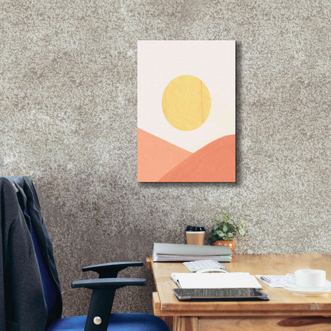 Image of 'Simple Boho Sun II' by Emma Scarvey, Giclee Canvas Wall Art,18 x 26