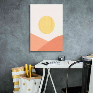'Simple Boho Sun II' by Emma Scarvey, Giclee Canvas Wall Art,18 x 26