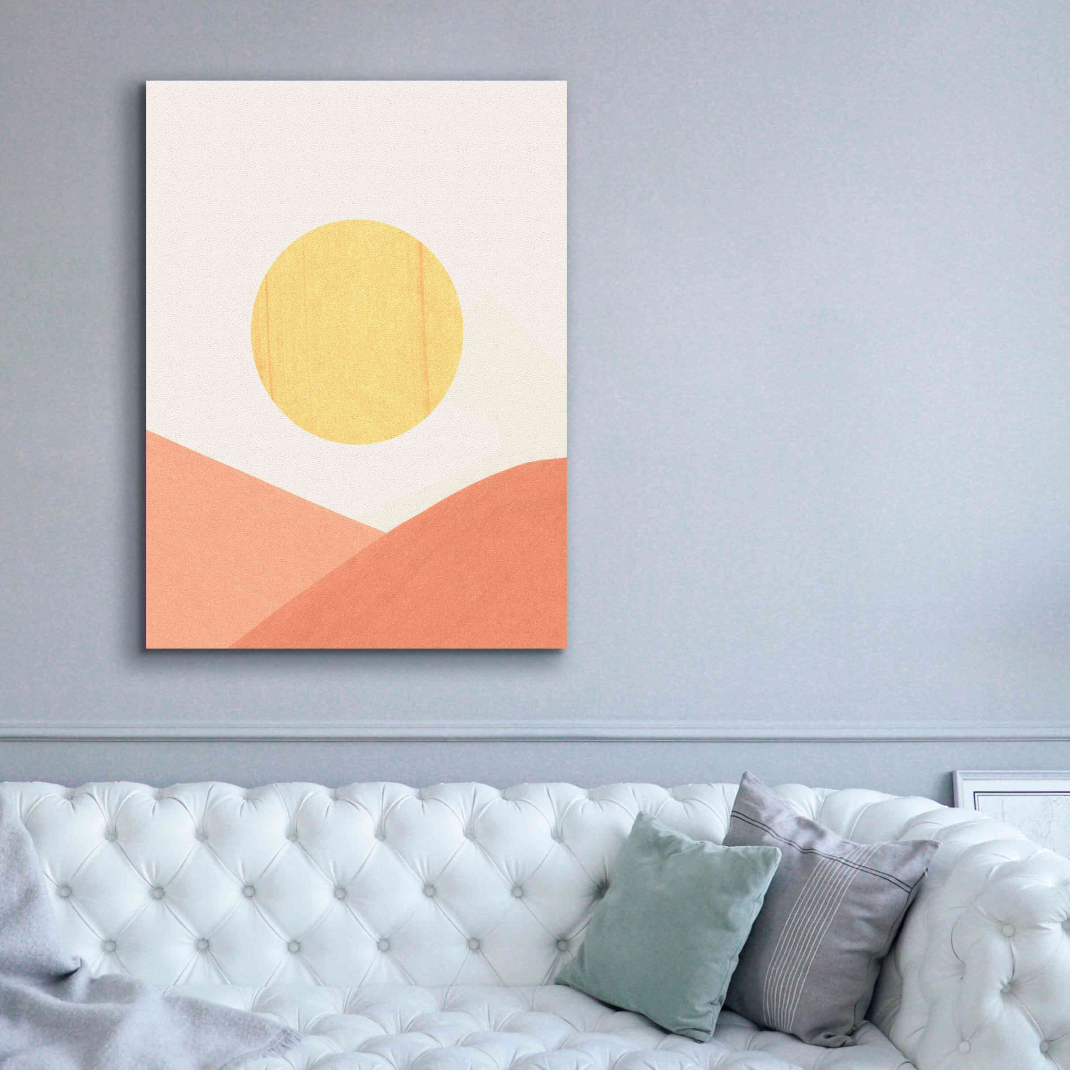 'Simple Boho Sun II' by Emma Scarvey, Giclee Canvas Wall Art,40 x 54