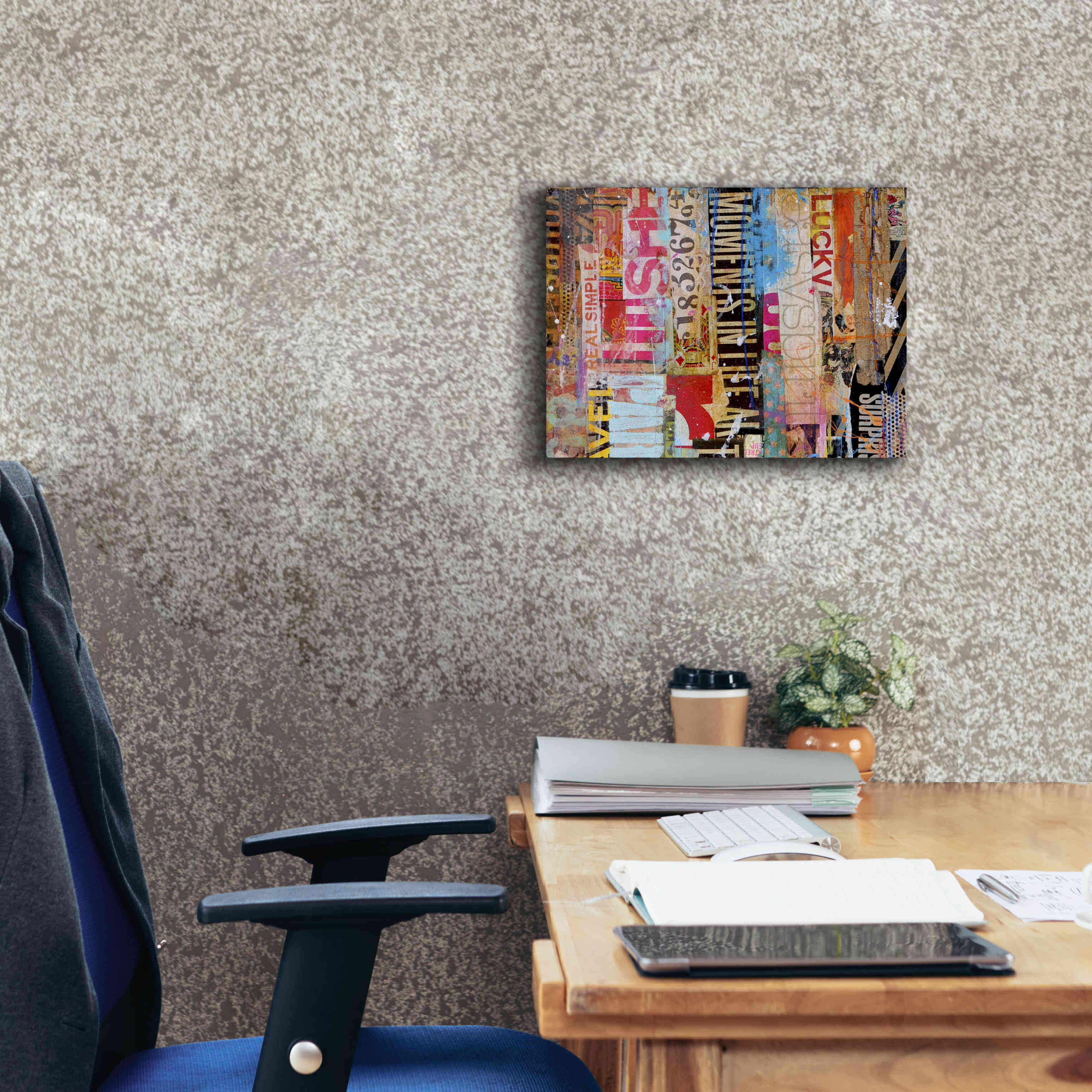 'Metro Mix 21 I' by Erin Ashley, Giclee Canvas Wall Art,16 x 12