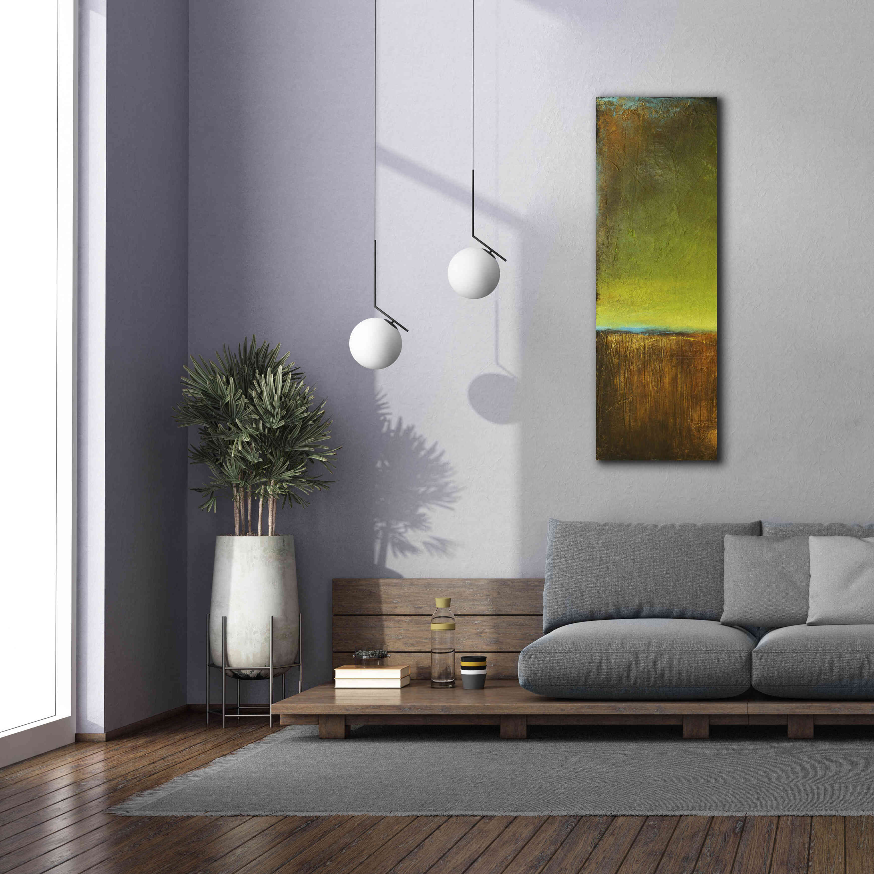 'Antigua Bay I' by Erin Ashley, Giclee Canvas Wall Art,20 x 60