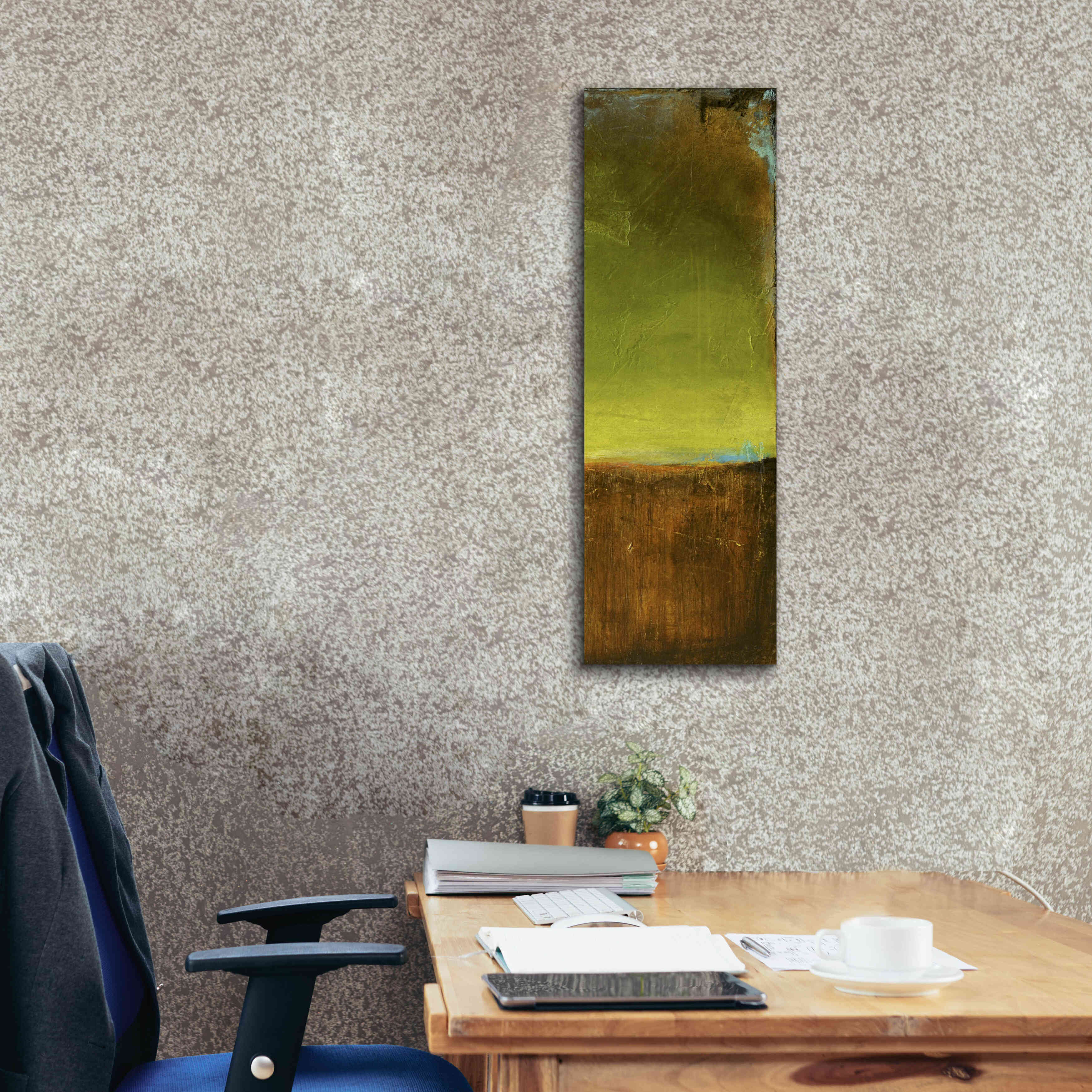 'Antigua Bay II' by Erin Ashley, Giclee Canvas Wall Art,12 x 36