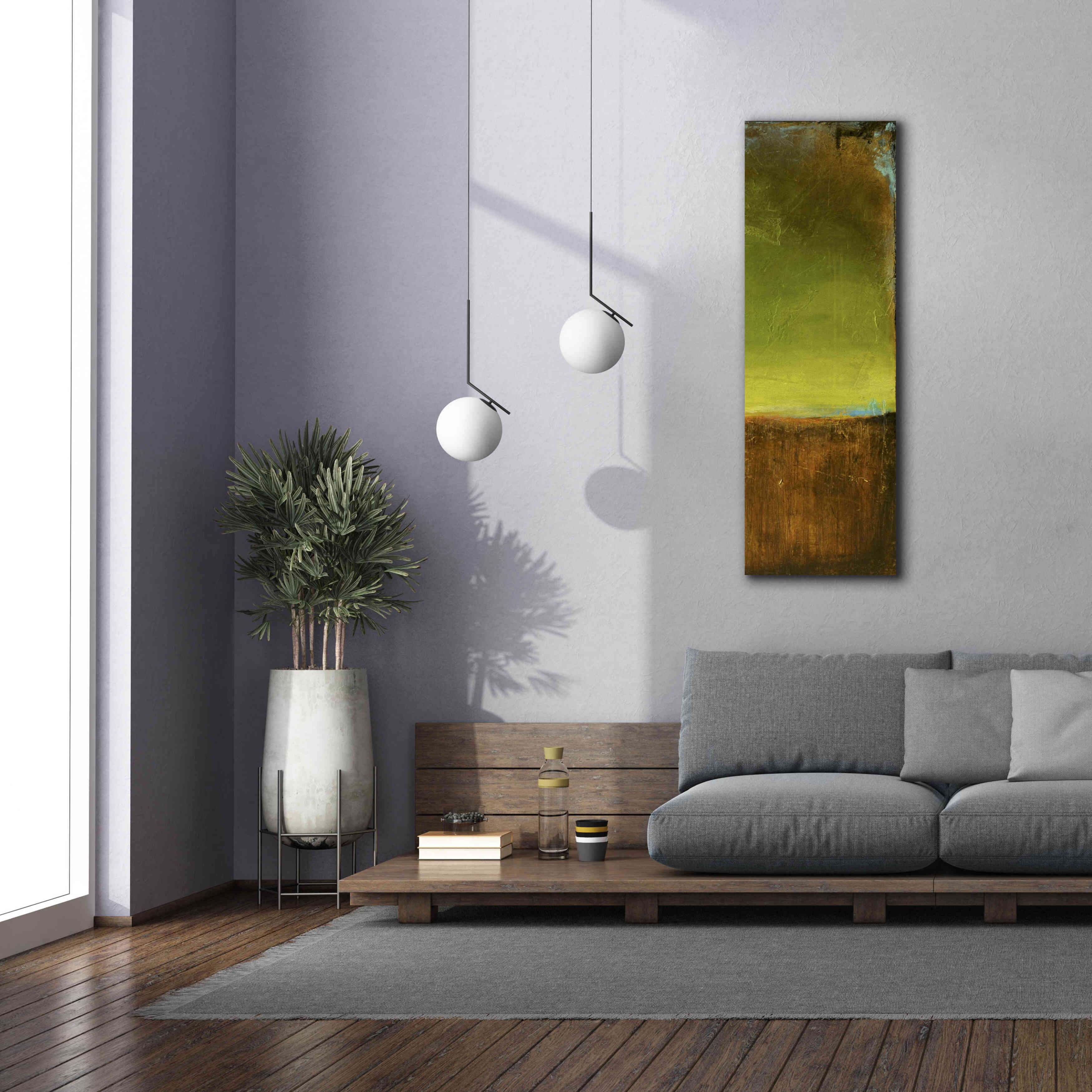 'Antigua Bay II' by Erin Ashley, Giclee Canvas Wall Art,20 x 60