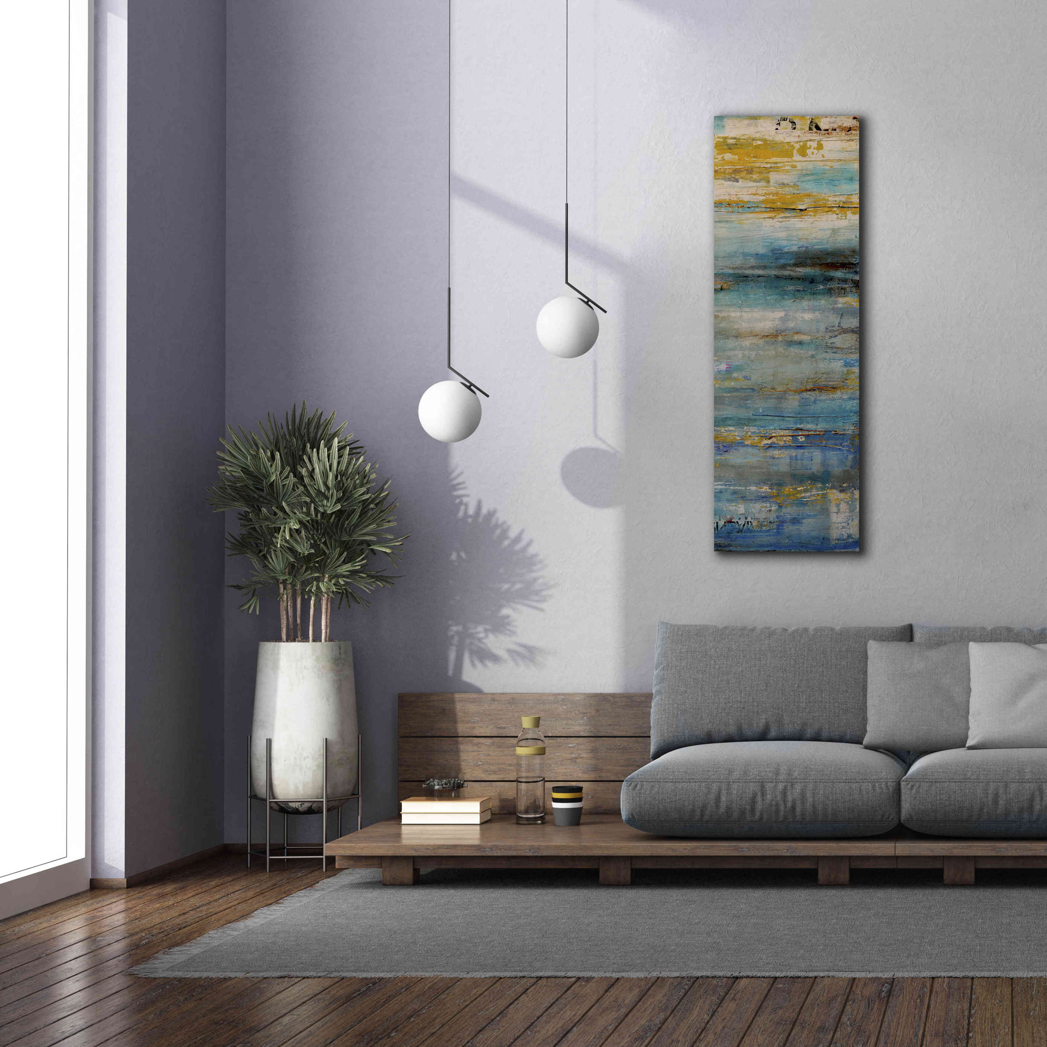 'Beyond the Sea II' by Erin Ashley, Giclee Canvas Wall Art,20 x 60