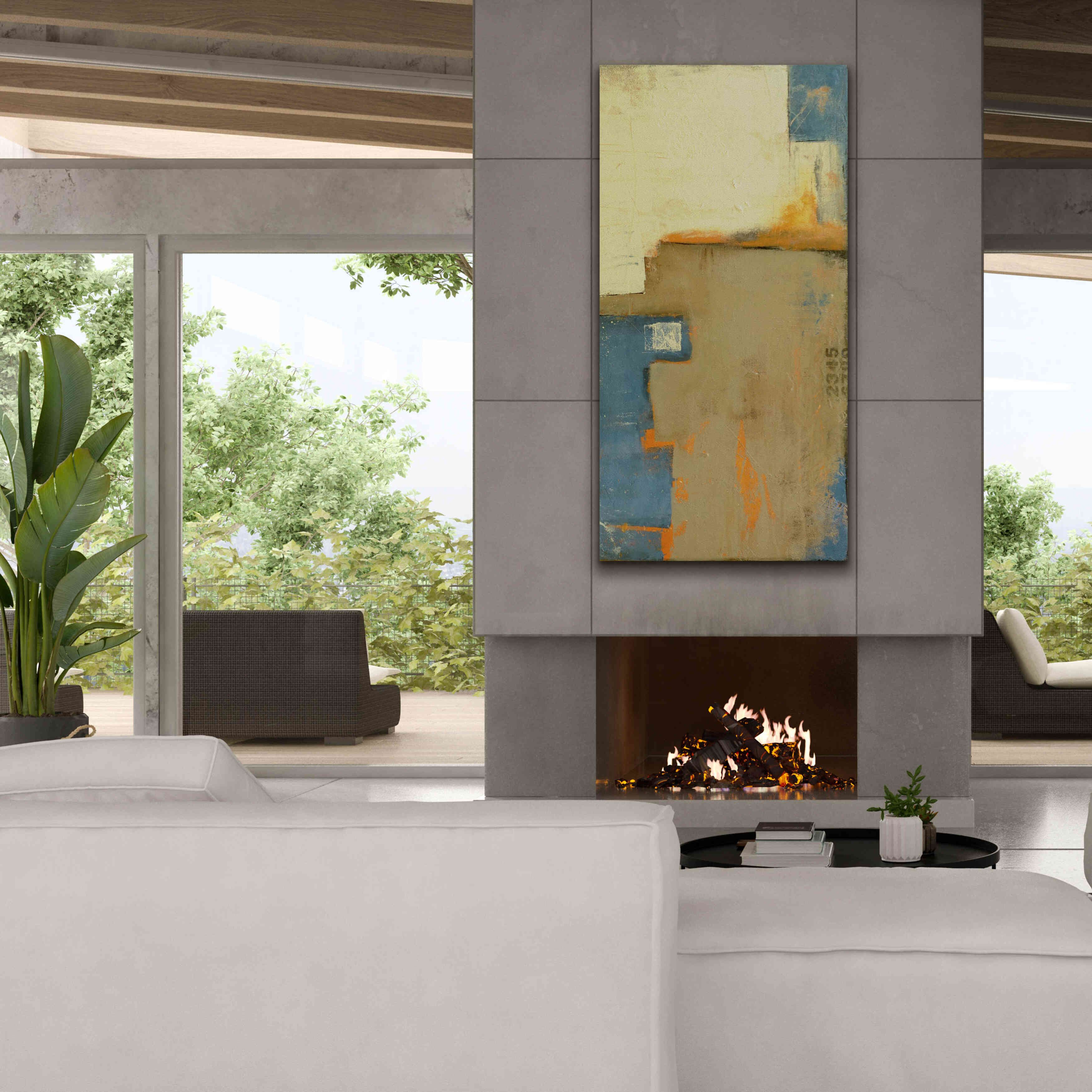 'Backward Mile II' by Erin Ashley, Giclee Canvas Wall Art,30 x 60
