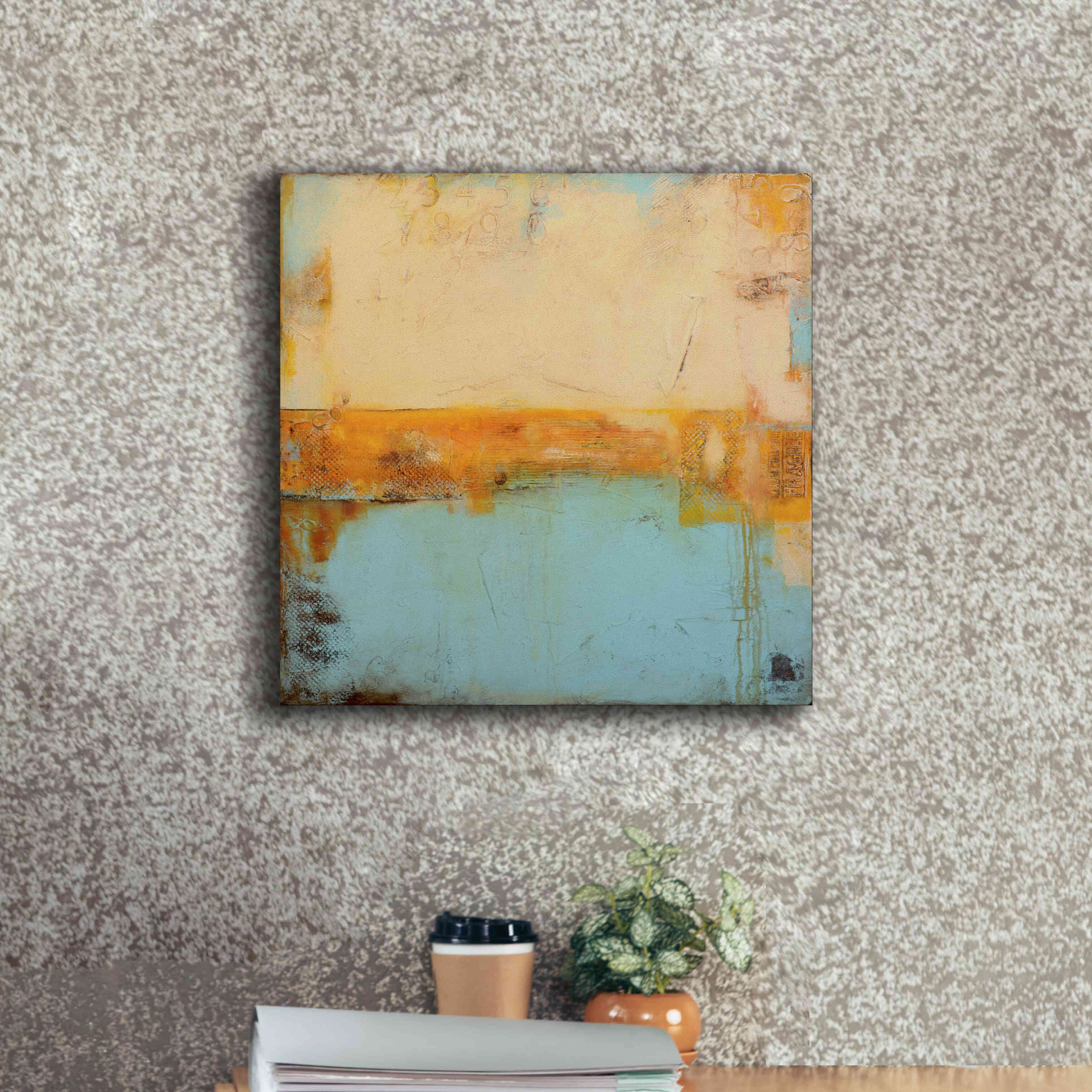 'Bay of Noons' by Erin Ashley, Giclee Canvas Wall Art,18 x 18