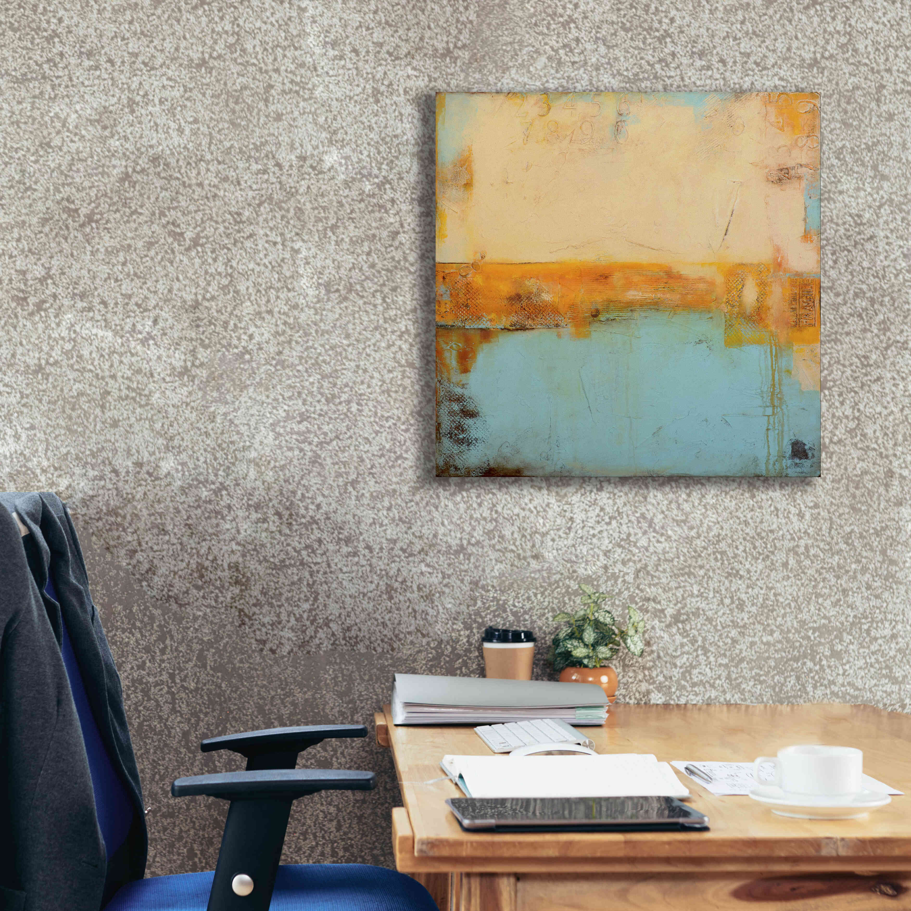 'Bay of Noons' by Erin Ashley, Giclee Canvas Wall Art,26 x 26