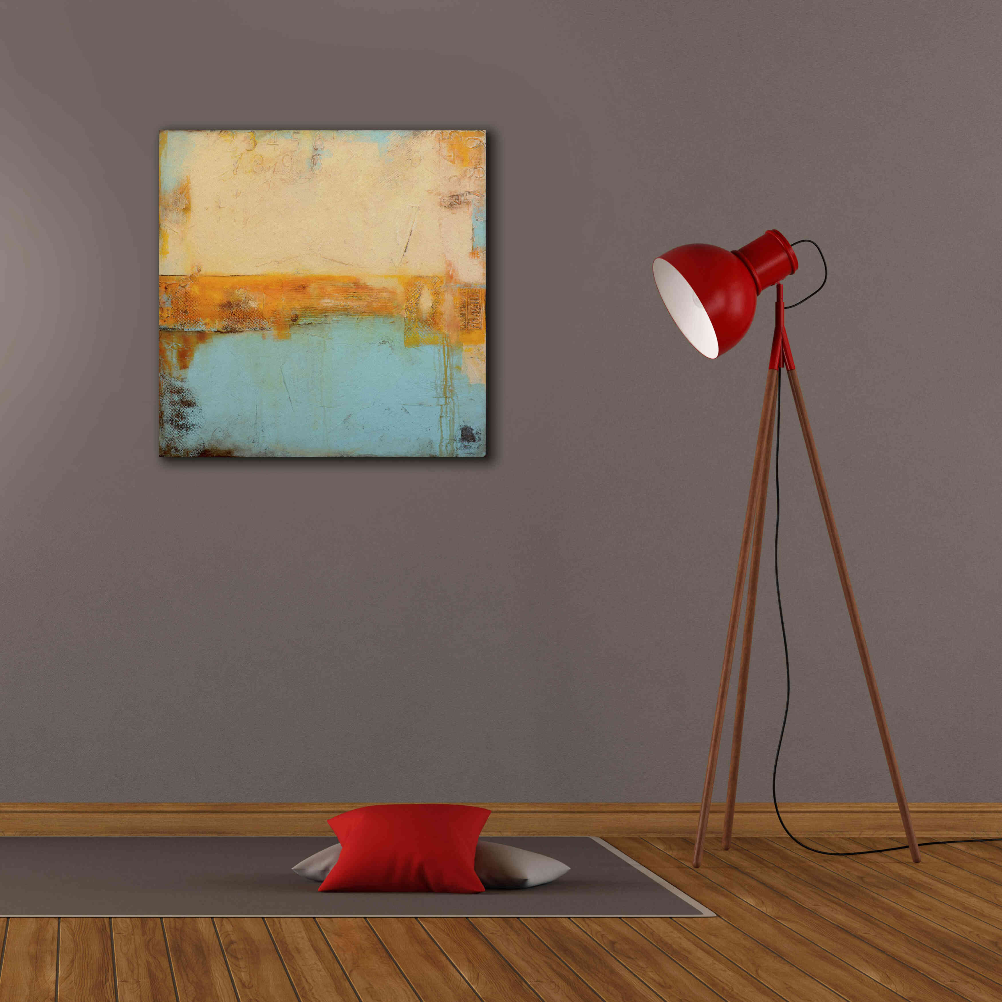 'Bay of Noons' by Erin Ashley, Giclee Canvas Wall Art,26 x 26