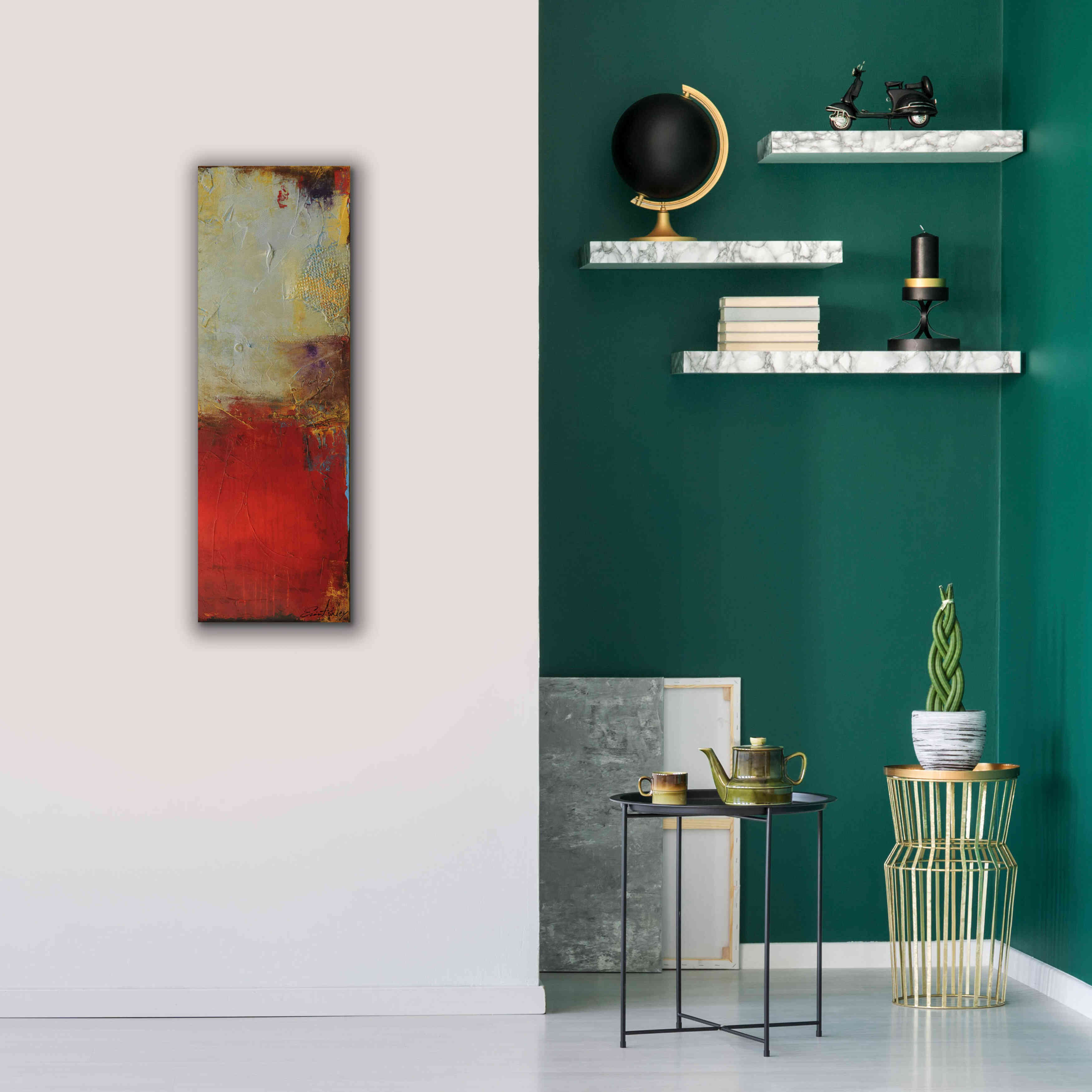 'Chicago St. Rush II' by Erin Ashley, Giclee Canvas Wall Art,12 x 36