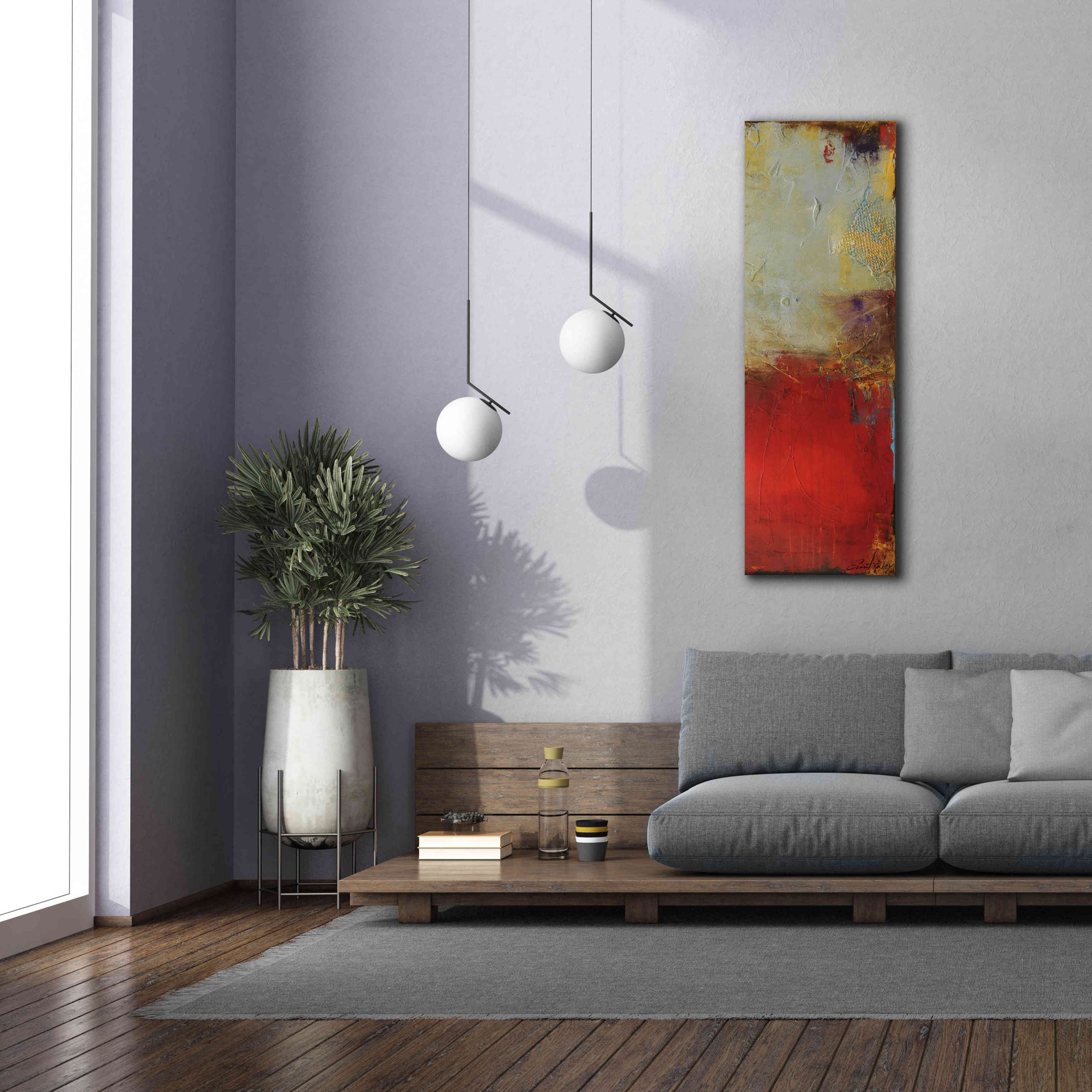 'Chicago St. Rush II' by Erin Ashley, Giclee Canvas Wall Art,20 x 60