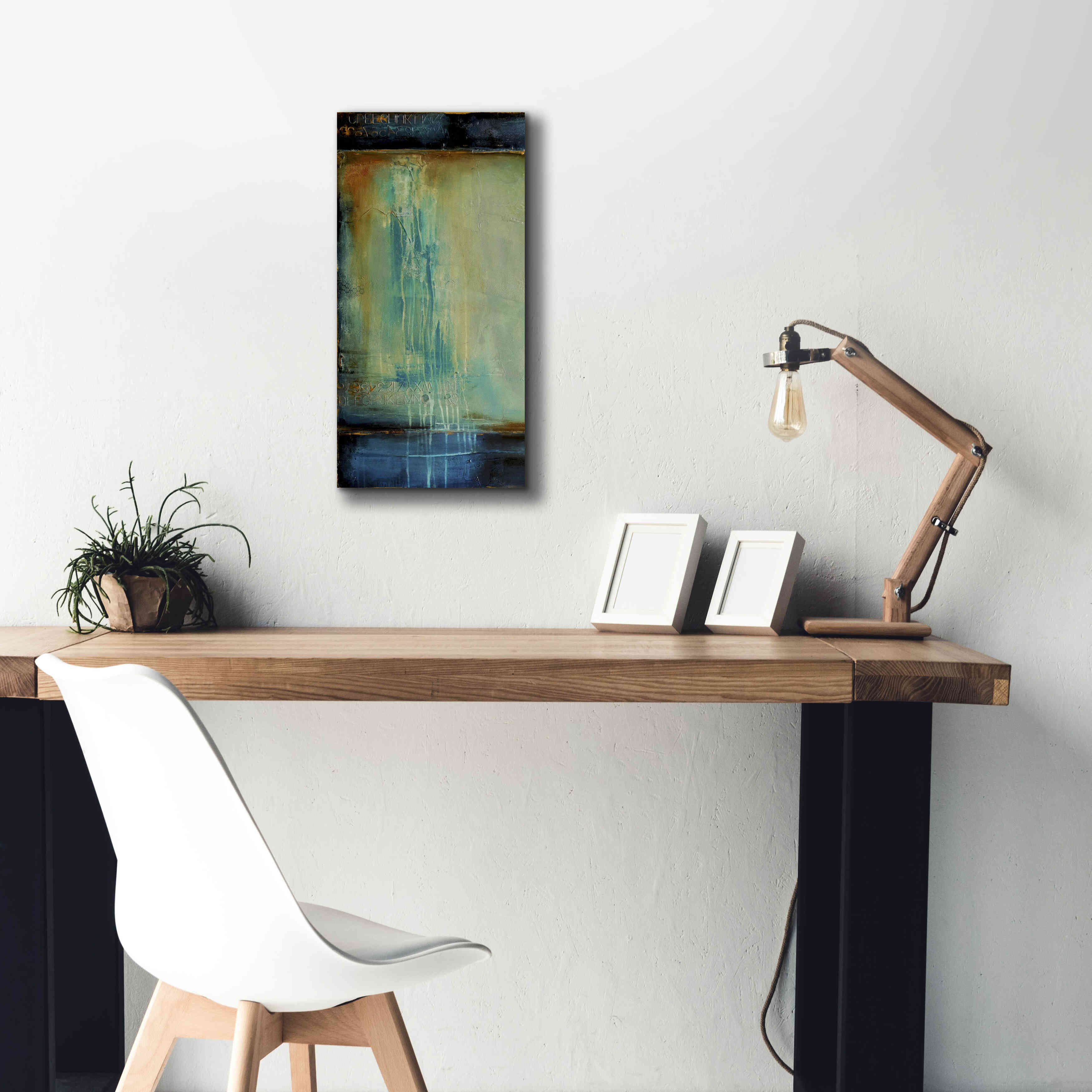 'Cry Me a River I' by Erin Ashley, Giclee Canvas Wall Art,12 x 24