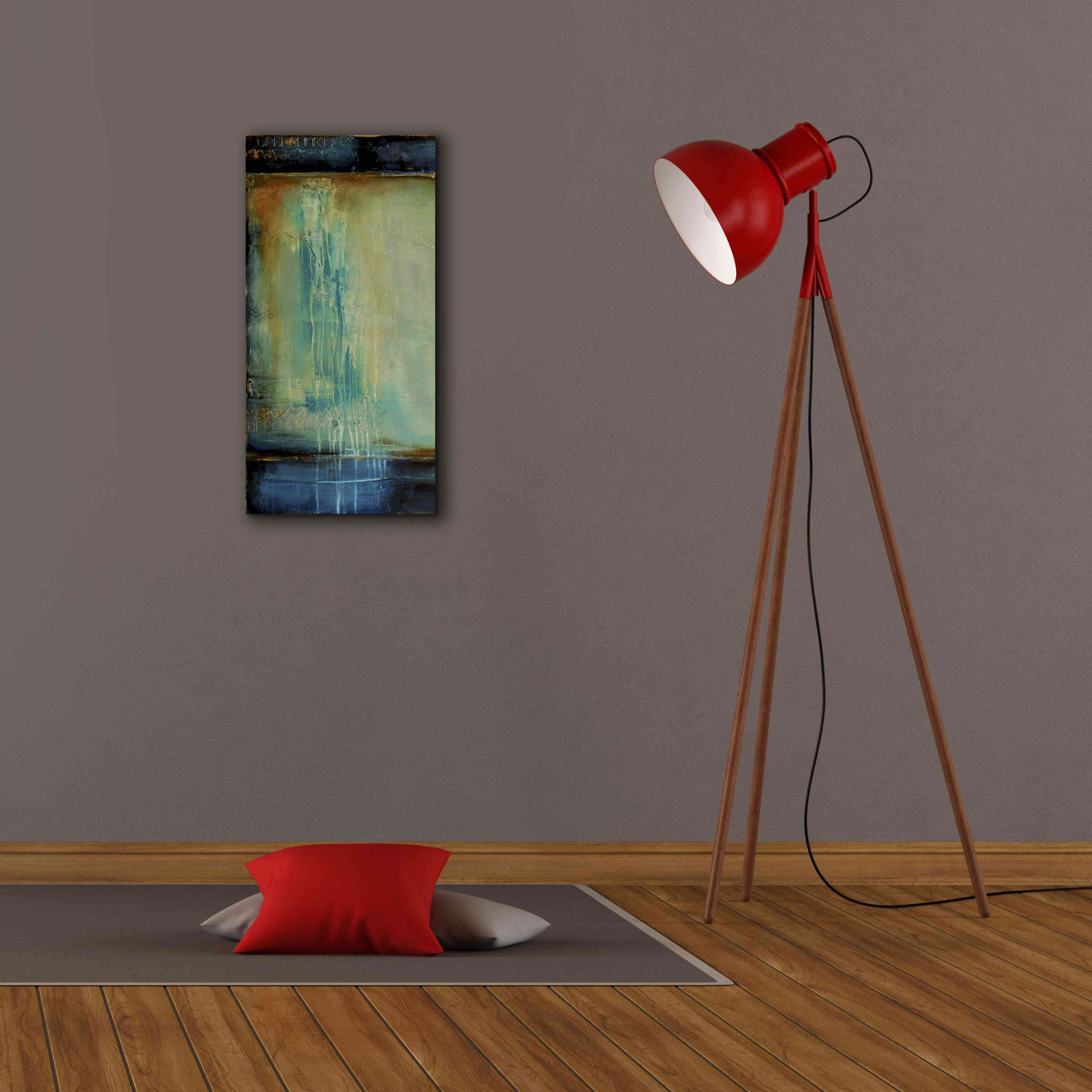 'Cry Me a River I' by Erin Ashley, Giclee Canvas Wall Art,12 x 24