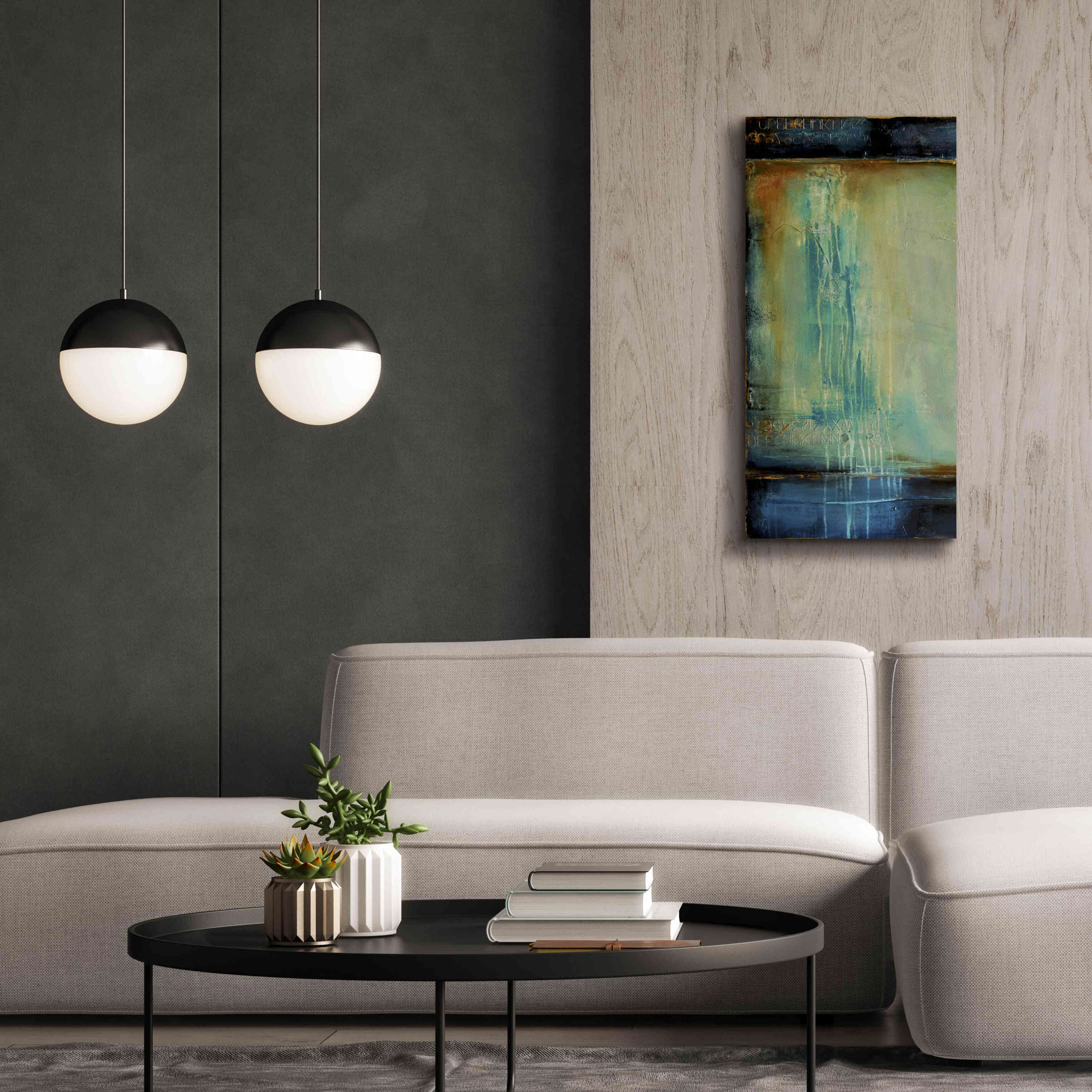 'Cry Me a River I' by Erin Ashley, Giclee Canvas Wall Art,20 x 40