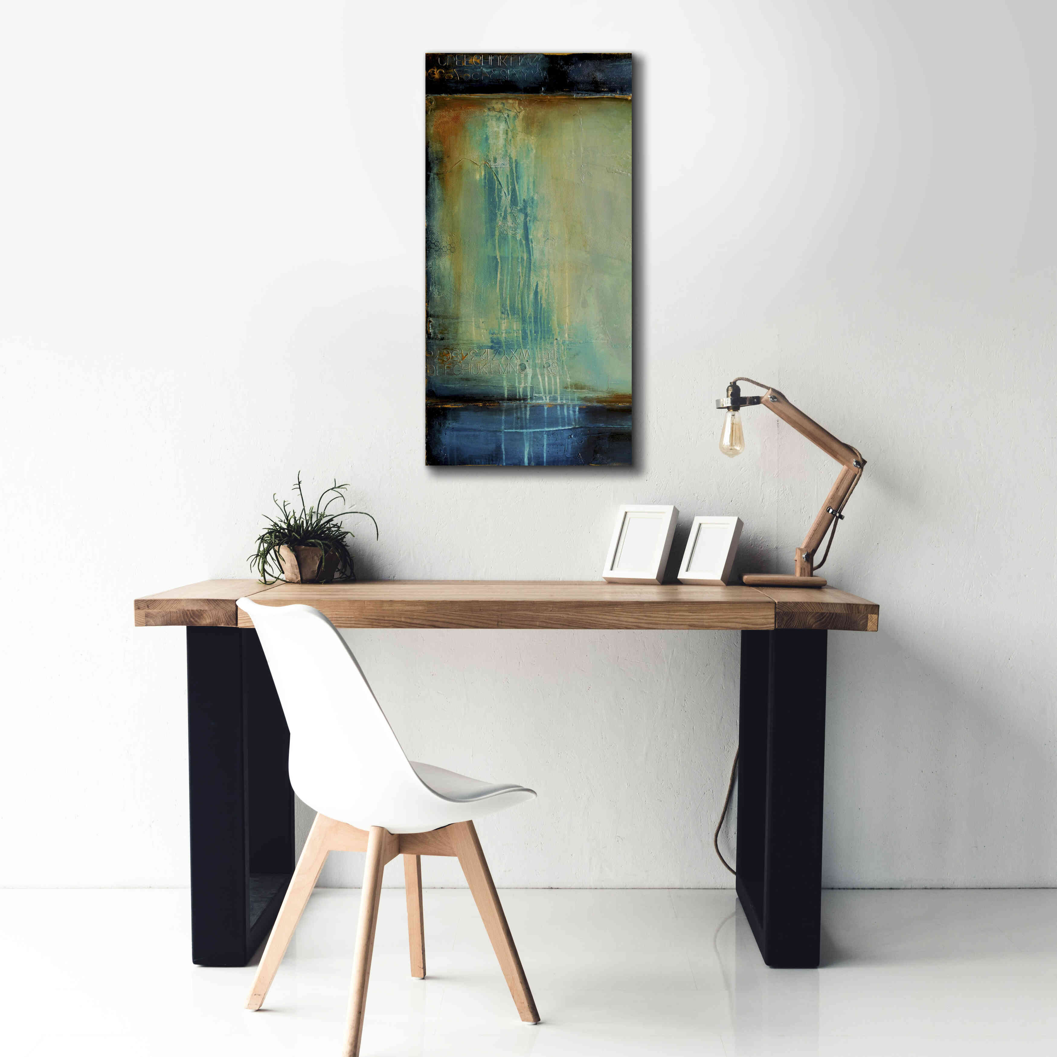'Cry Me a River I' by Erin Ashley, Giclee Canvas Wall Art,20 x 40