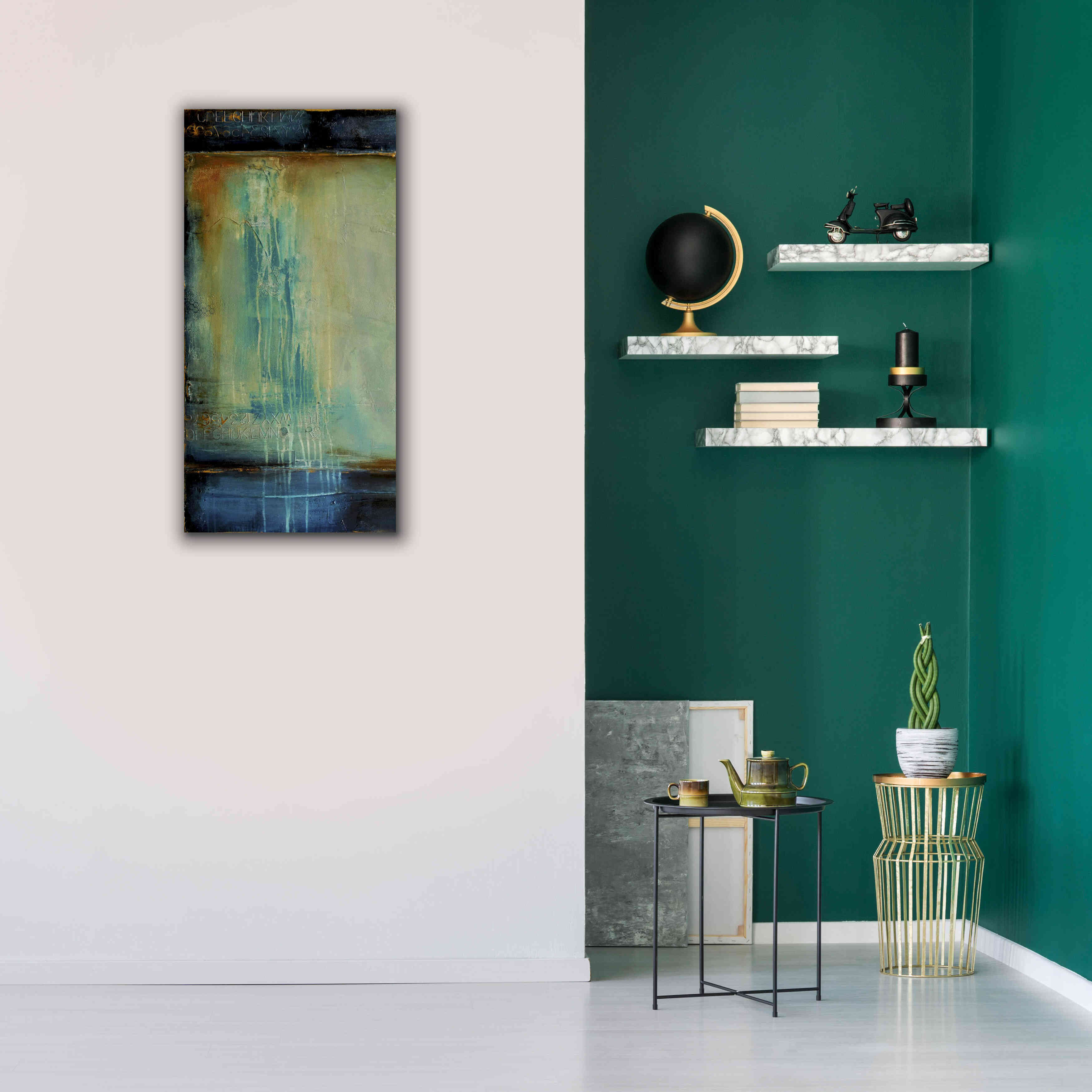'Cry Me a River I' by Erin Ashley, Giclee Canvas Wall Art,20 x 40