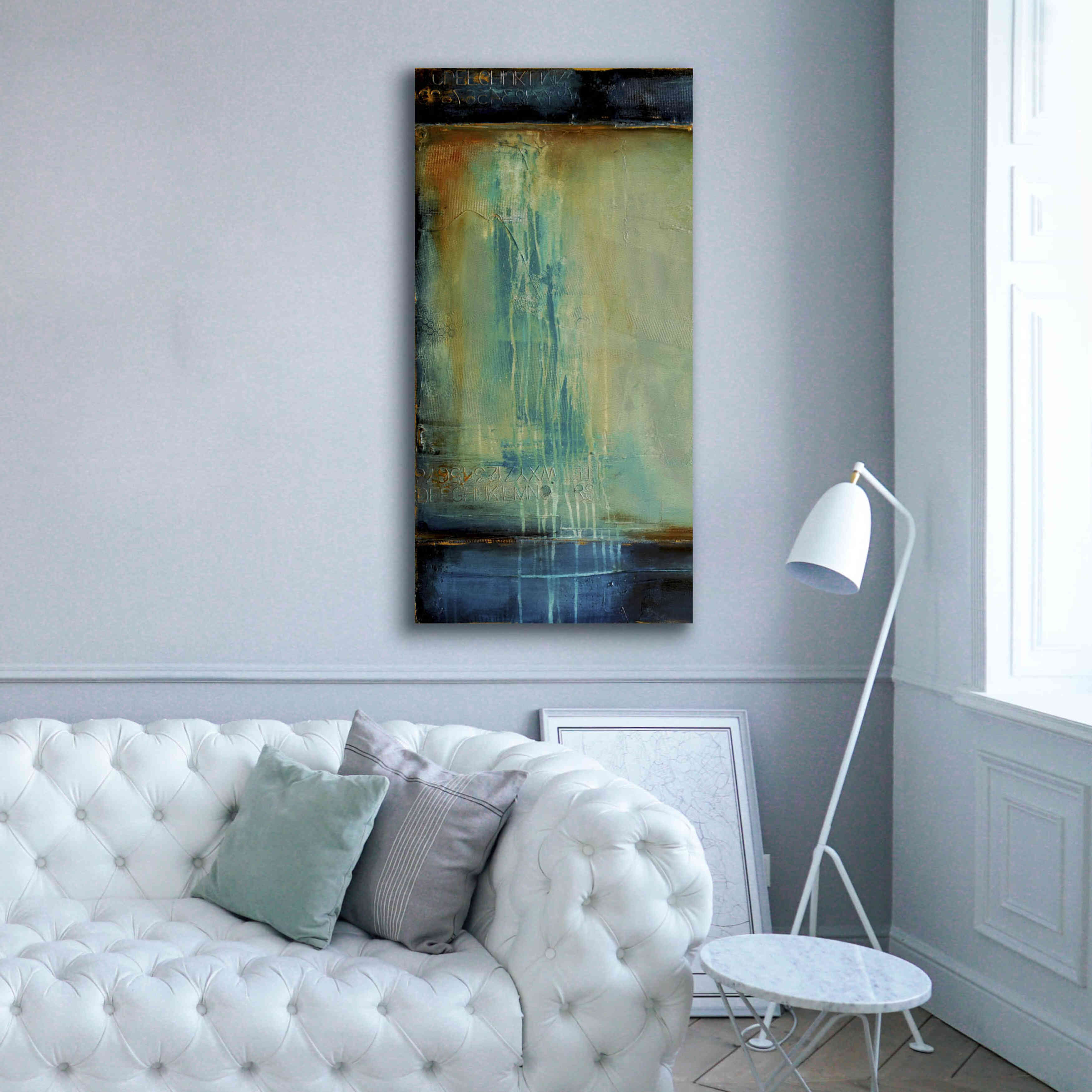 'Cry Me a River I' by Erin Ashley, Giclee Canvas Wall Art,30 x 60