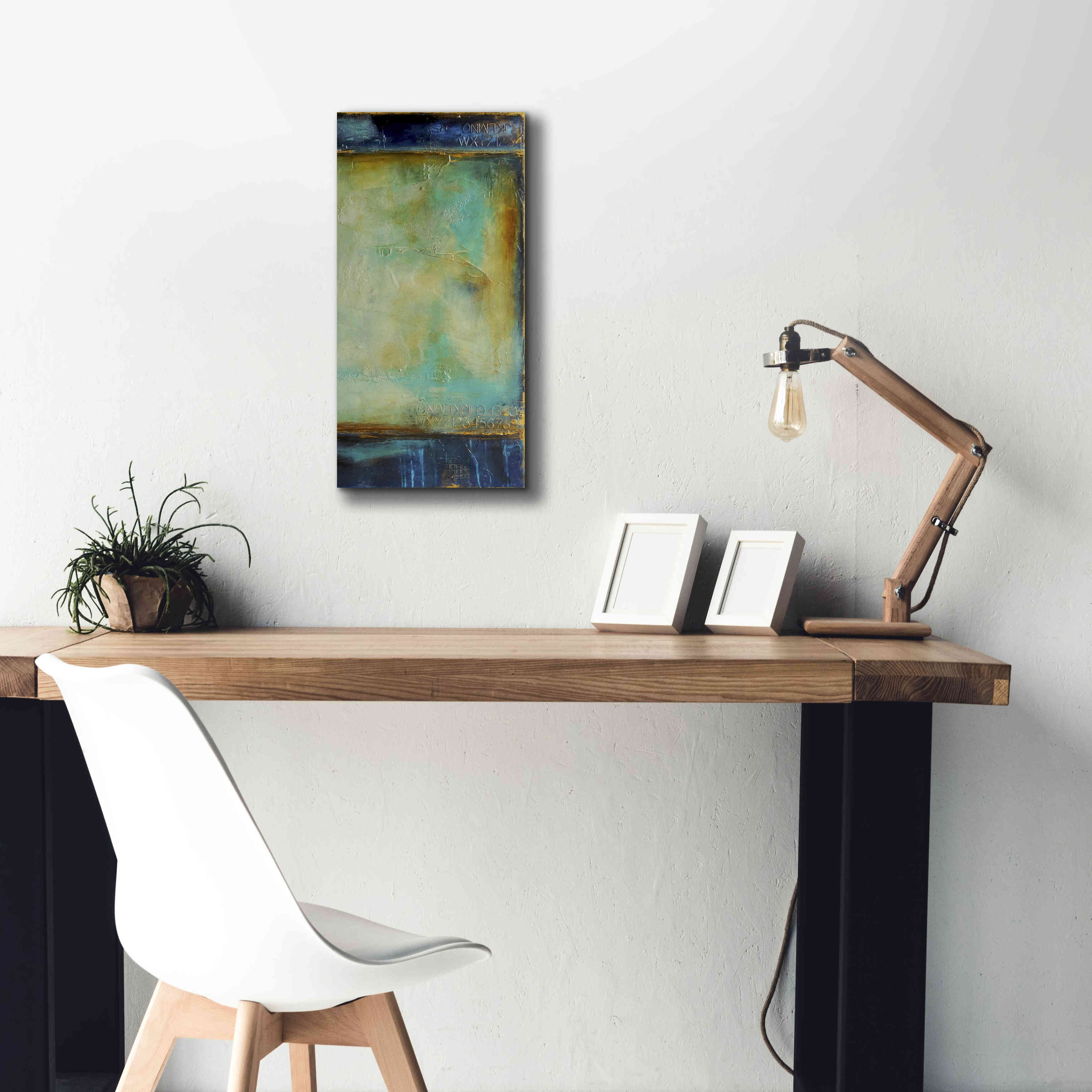 'Cry Me a River II' by Erin Ashley, Giclee Canvas Wall Art,12 x 24
