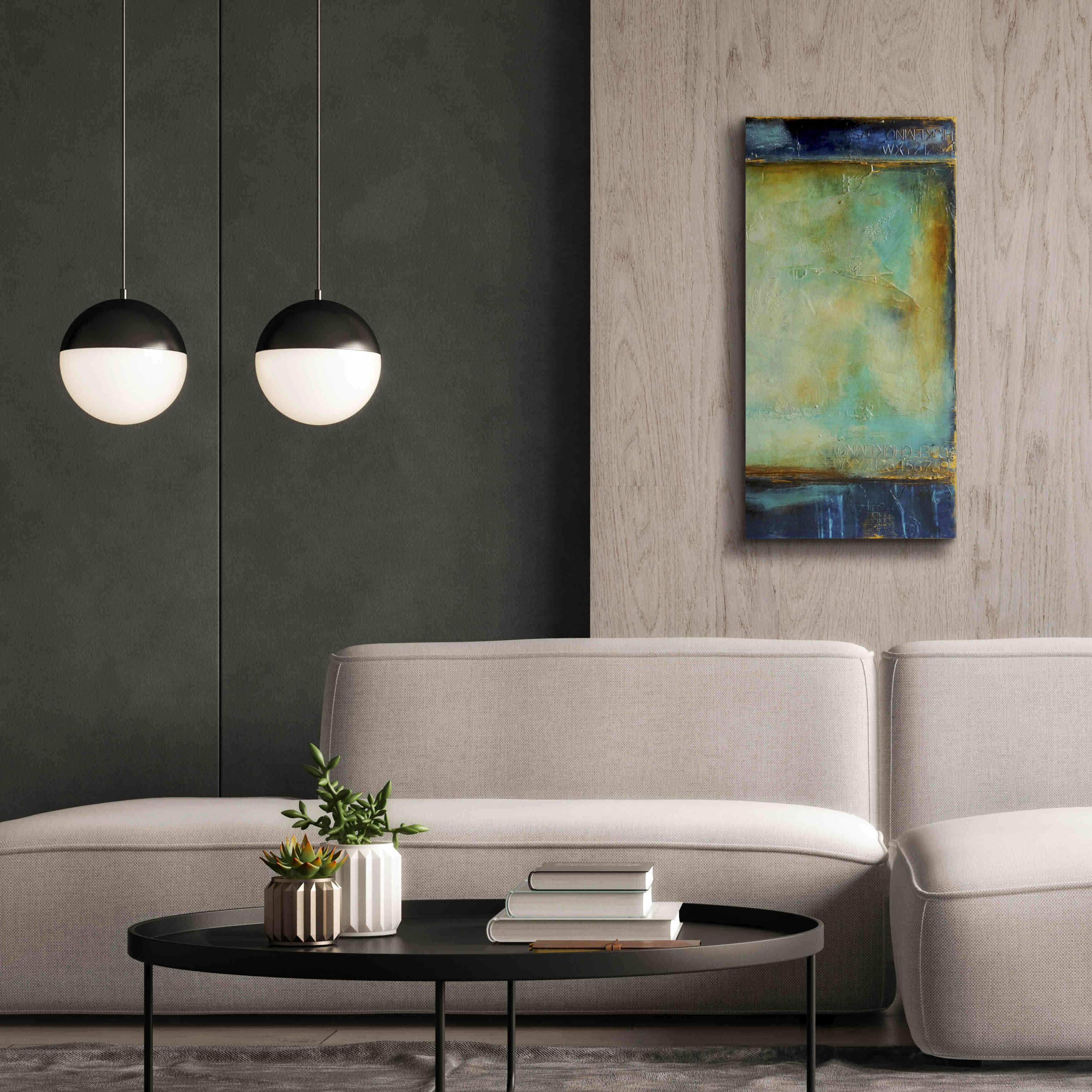 'Cry Me a River II' by Erin Ashley, Giclee Canvas Wall Art,20 x 40