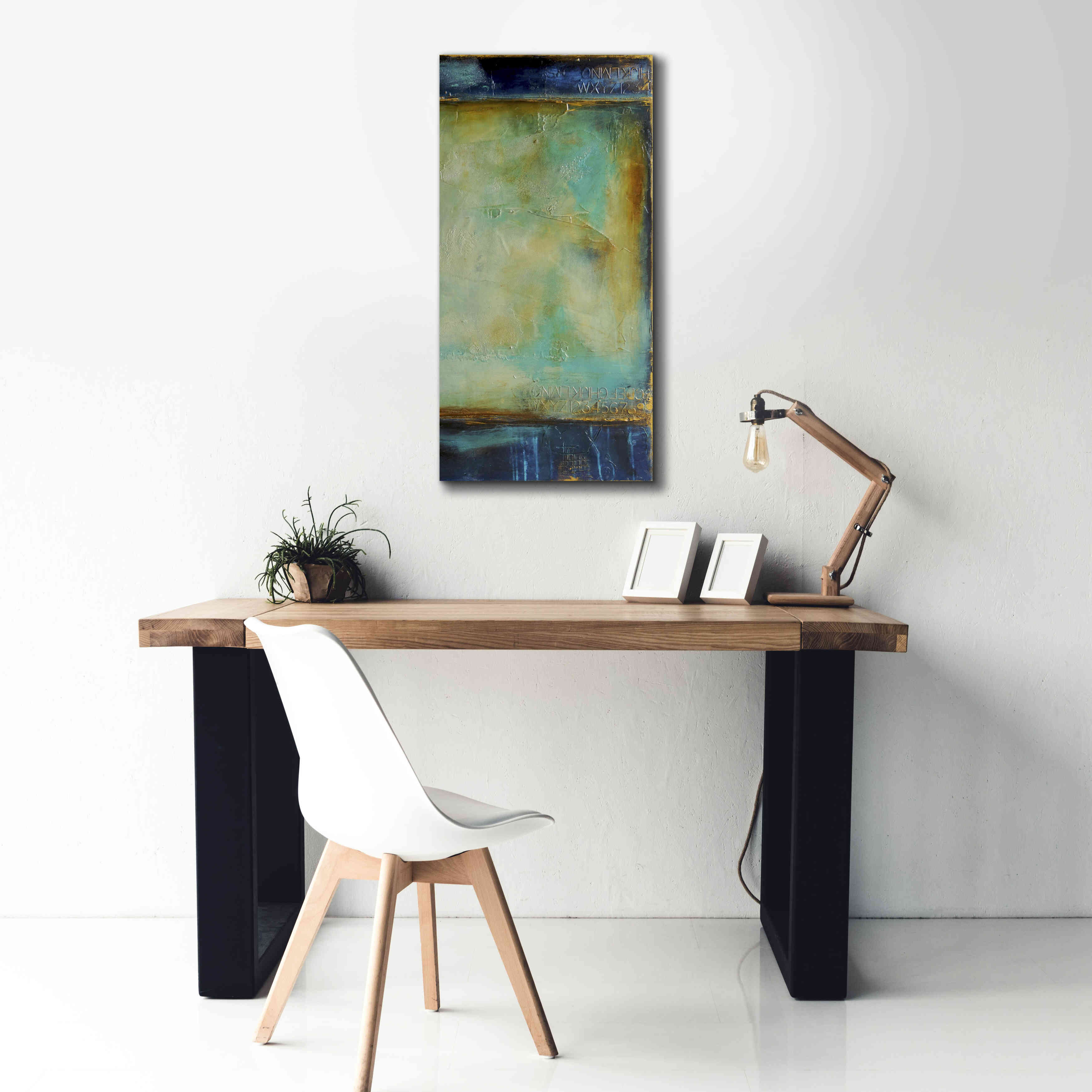 'Cry Me a River II' by Erin Ashley, Giclee Canvas Wall Art,20 x 40