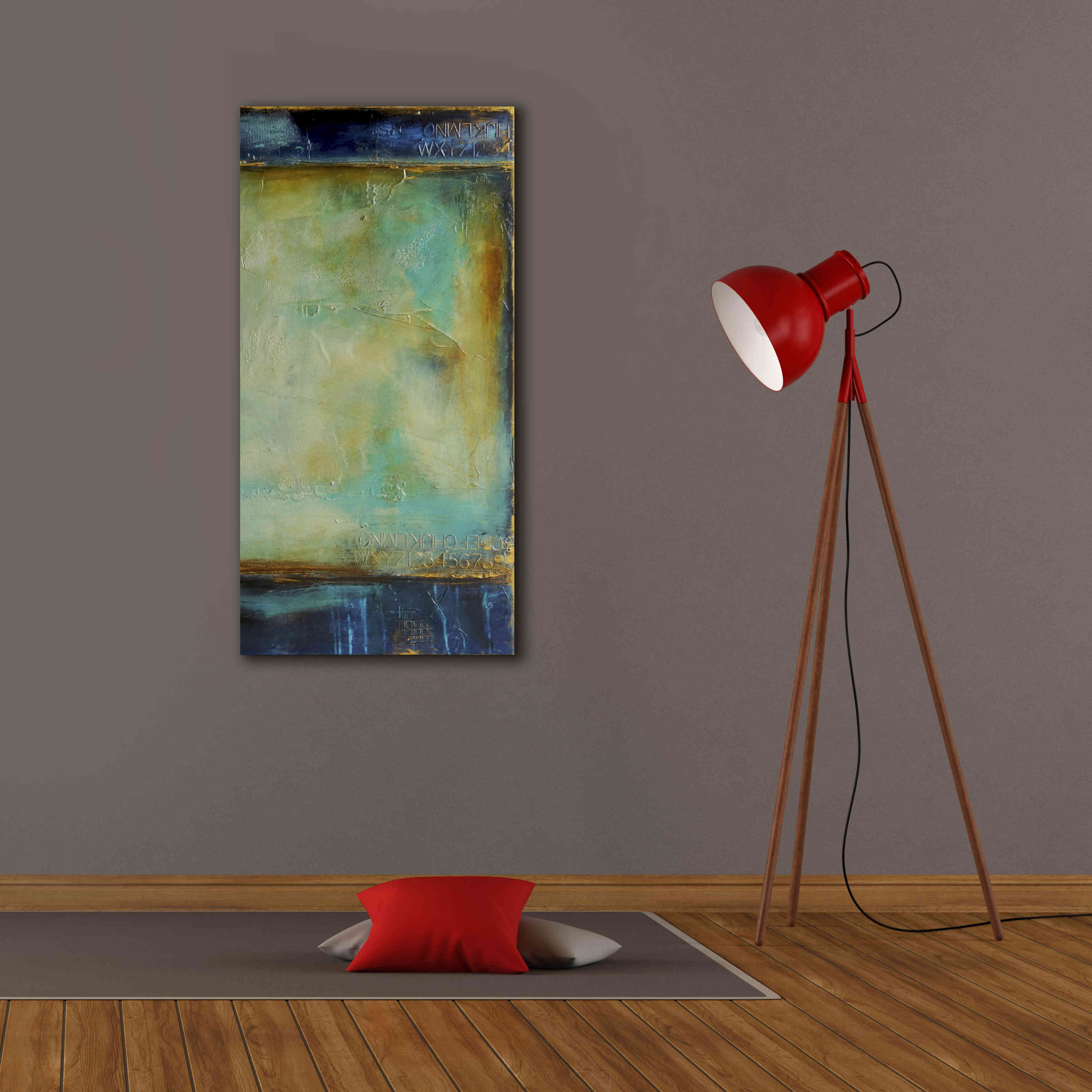 'Cry Me a River II' by Erin Ashley, Giclee Canvas Wall Art,20 x 40