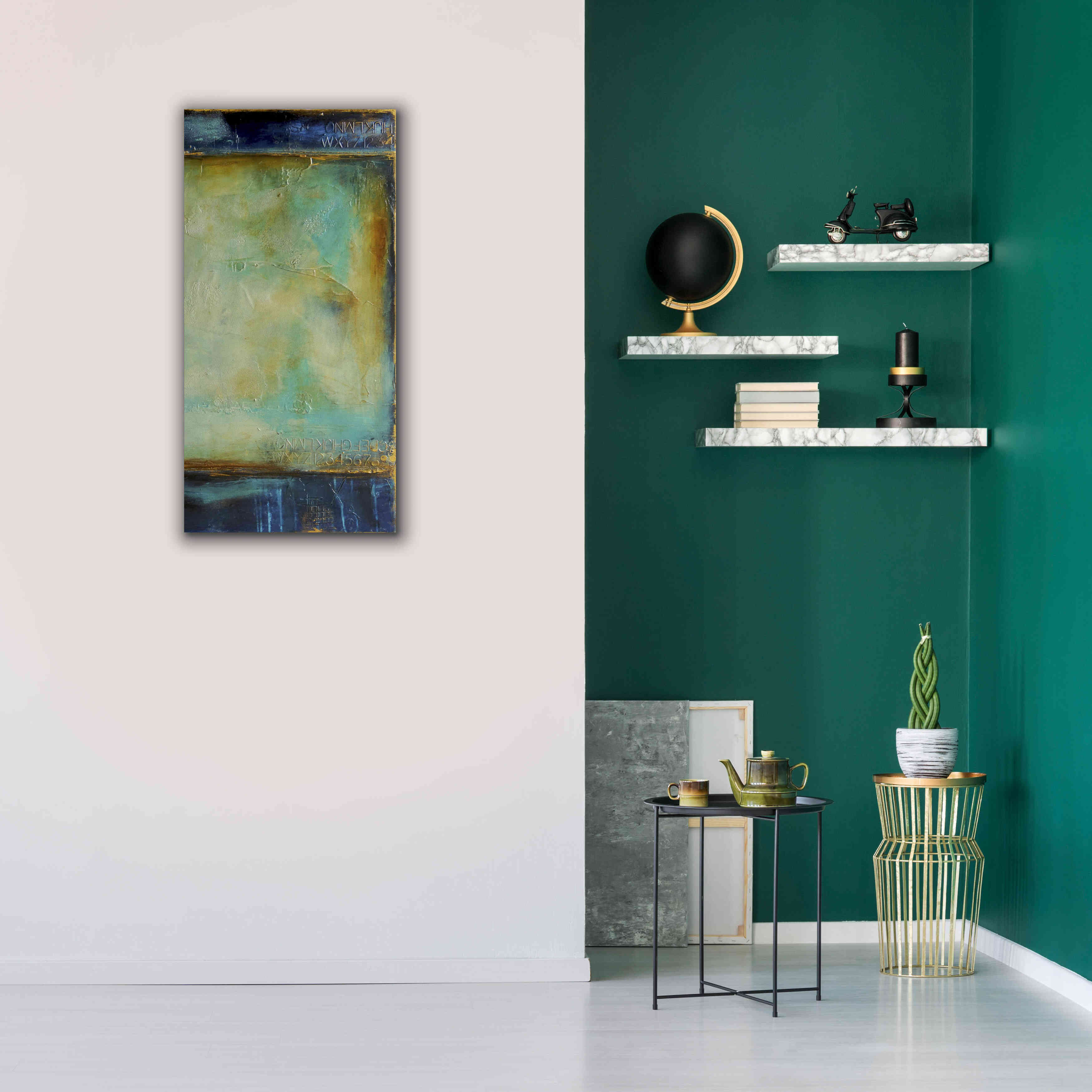 'Cry Me a River II' by Erin Ashley, Giclee Canvas Wall Art,20 x 40